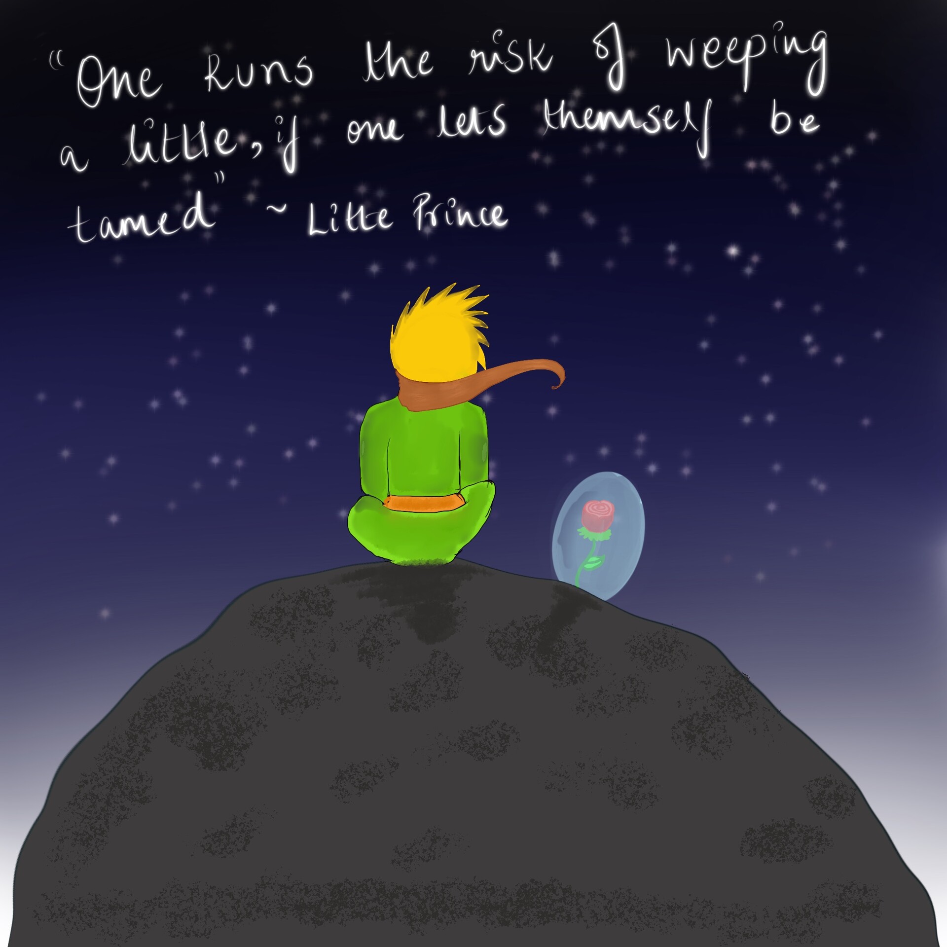 Little Prince Quotes Wallpapers