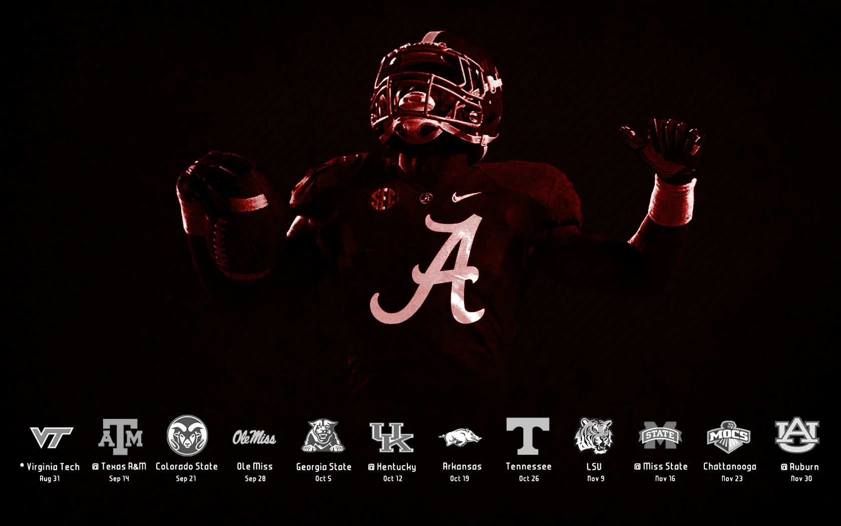 Logo Alabama Football Wallpapers