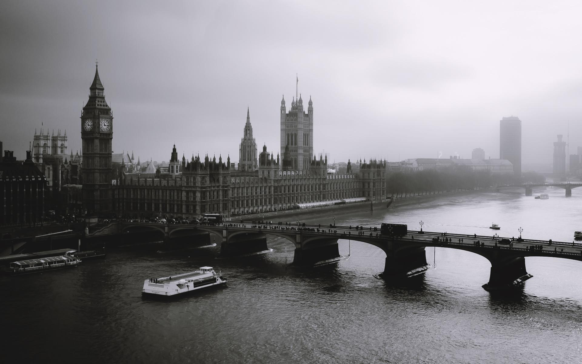 London Black And White Wallpapers
