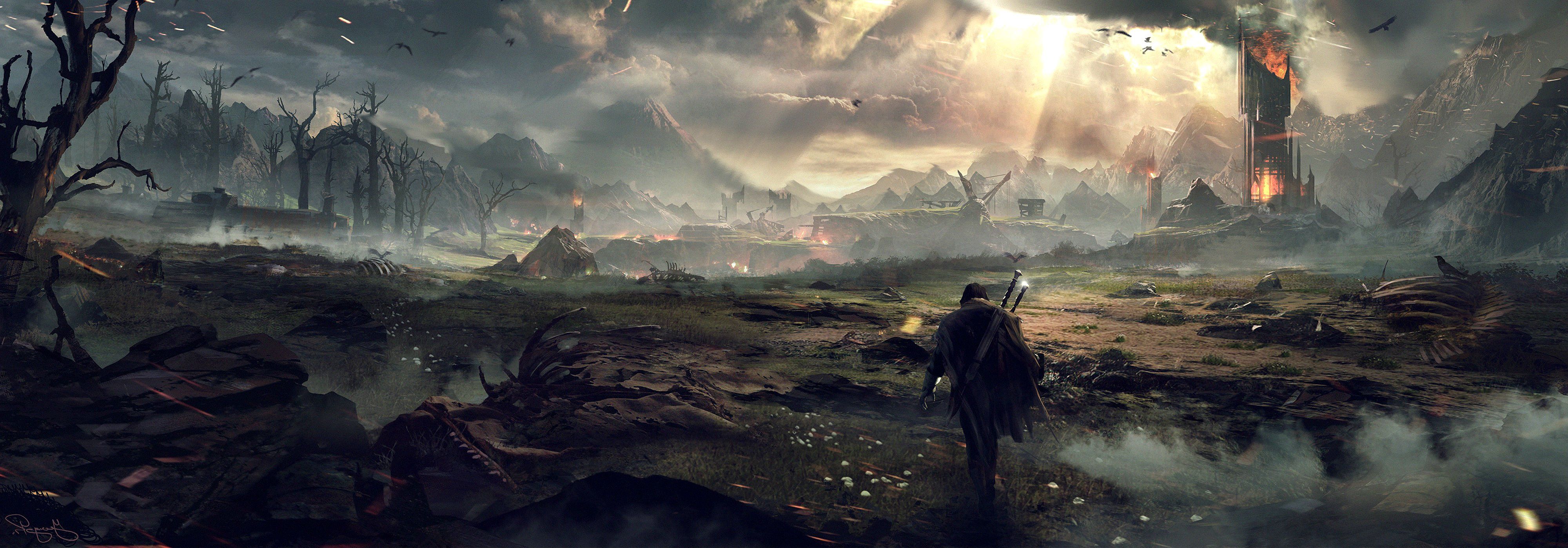 Lord Of The Rings Dual Monitor Wallpapers