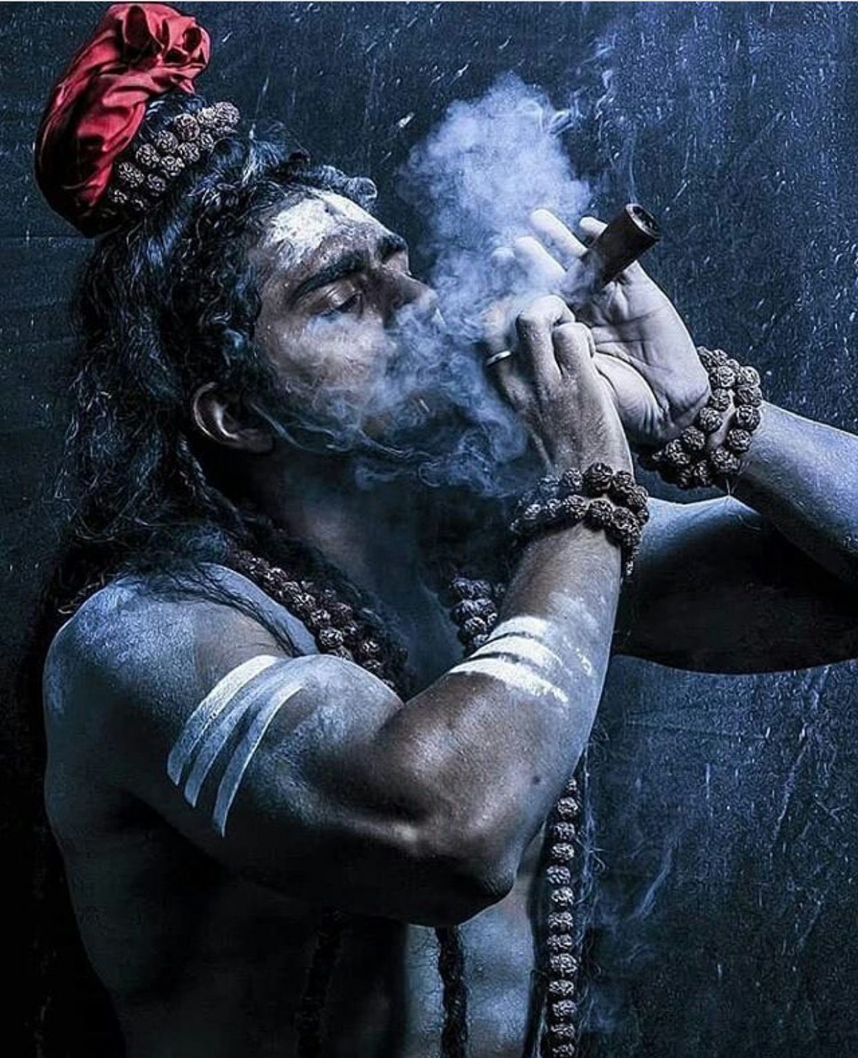 Lord Shiva Smoking Chillum Wallpapers