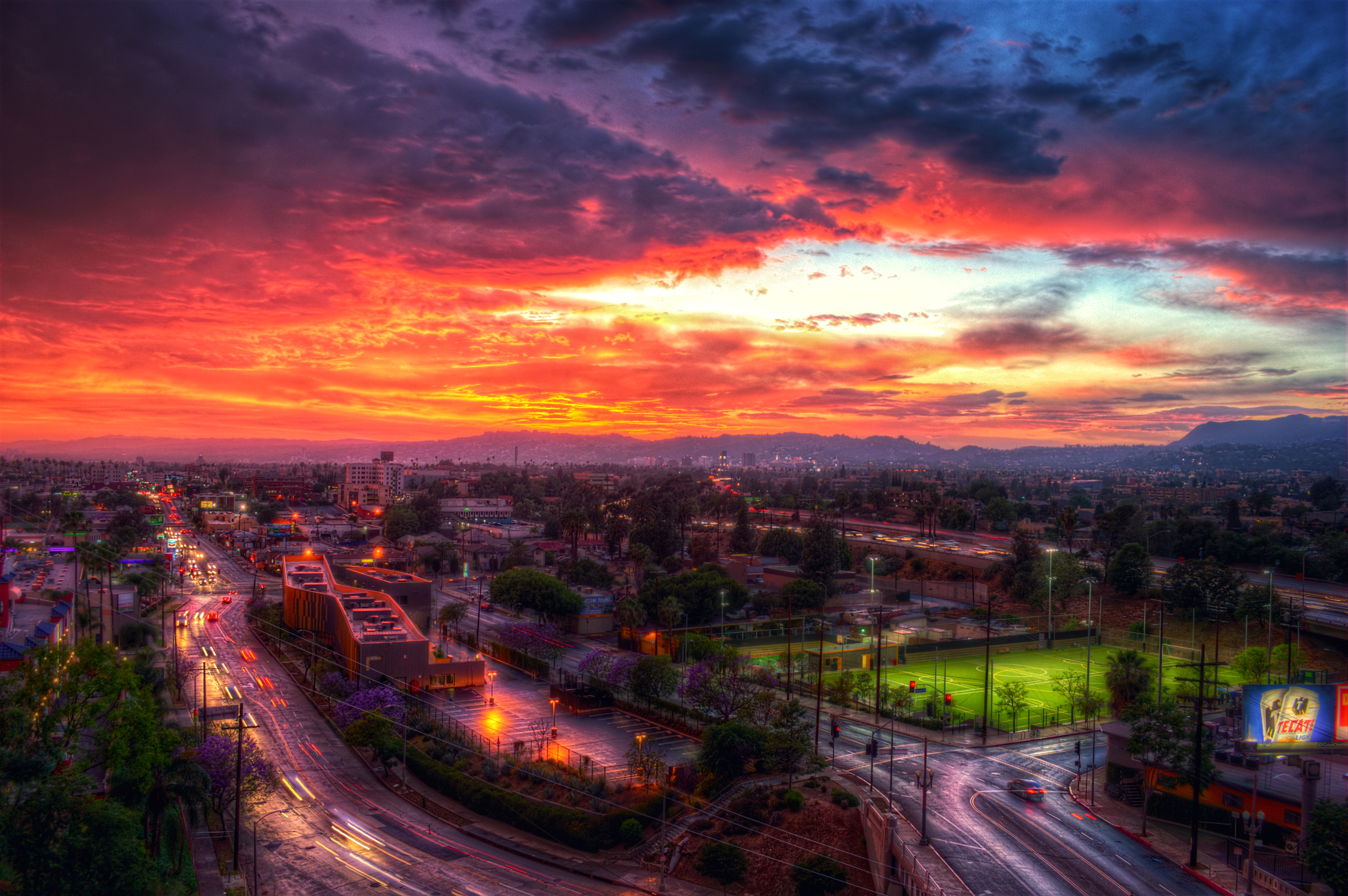 Los Angeles Sunset Wallpapers