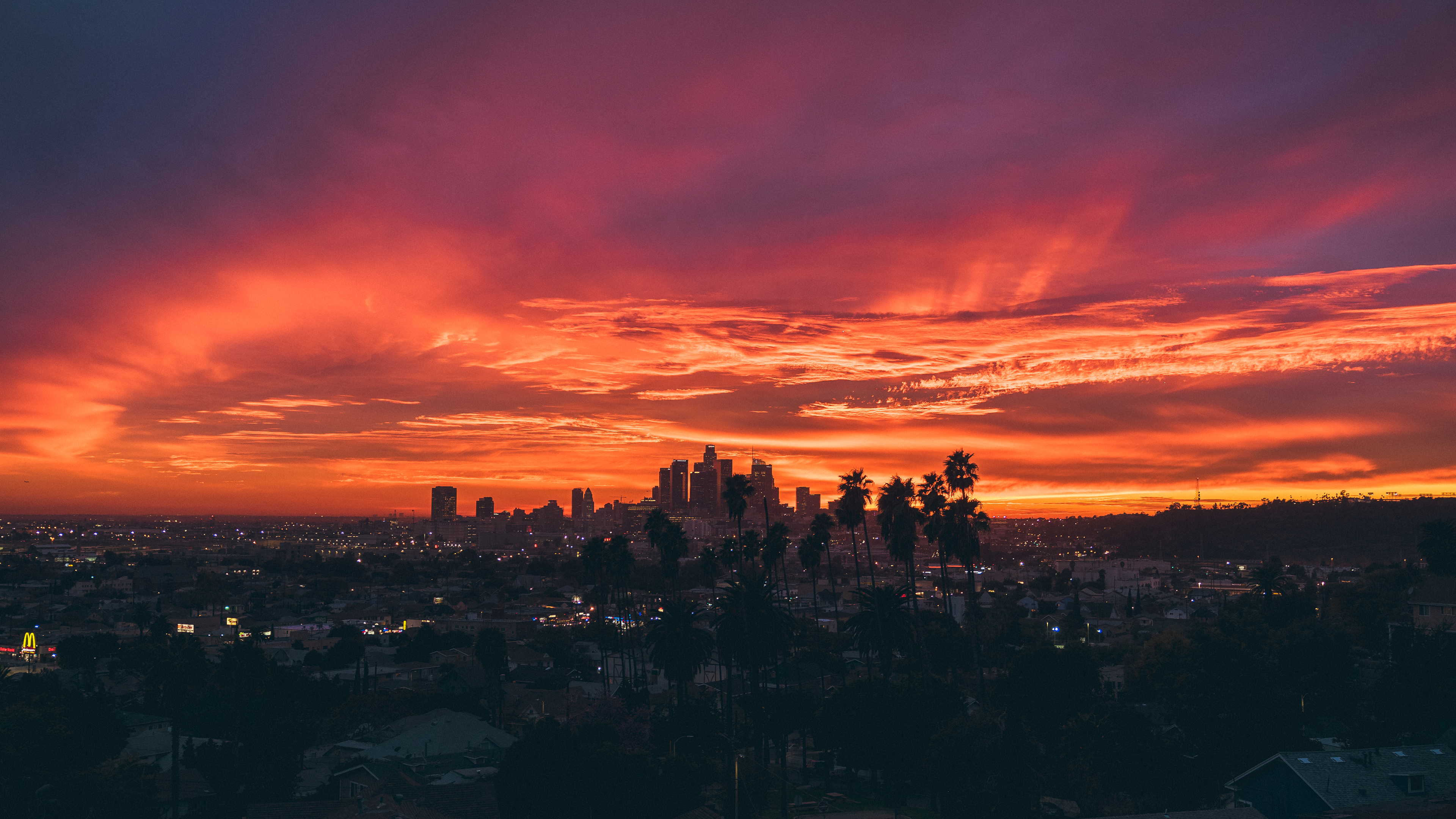 Los Angeles Sunset Wallpapers