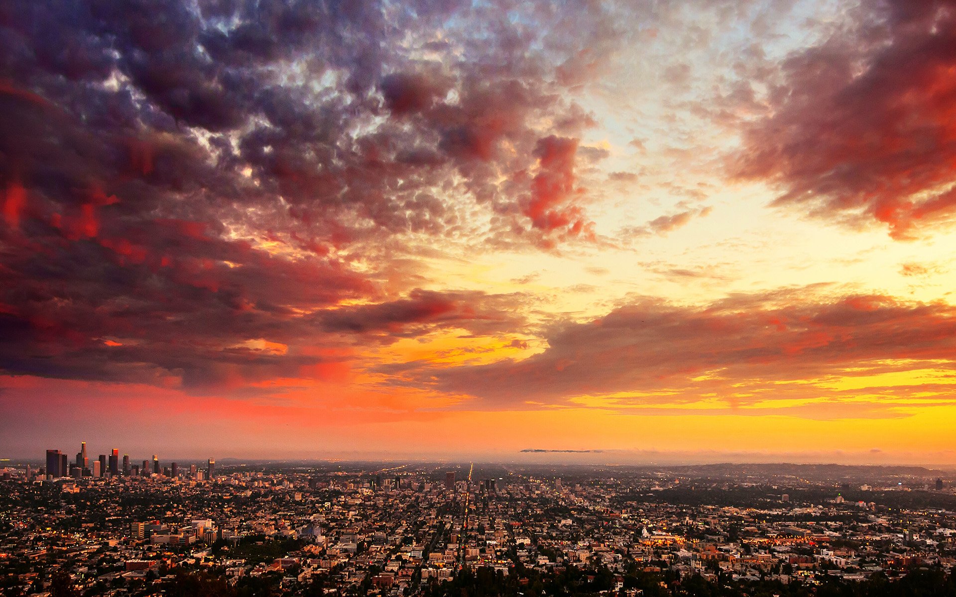 Los Angeles Sunset Wallpapers