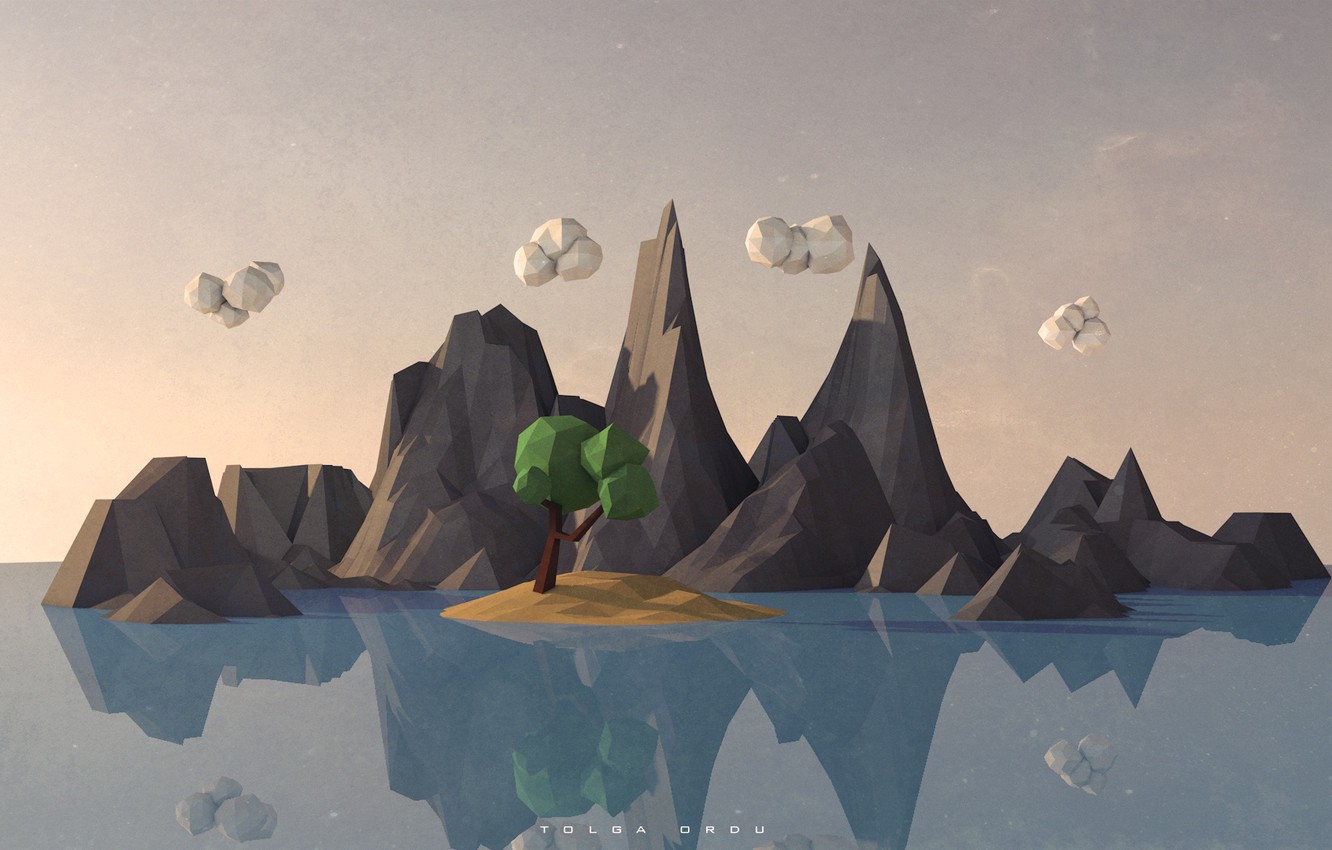 Low Poly Landscape Wallpapers