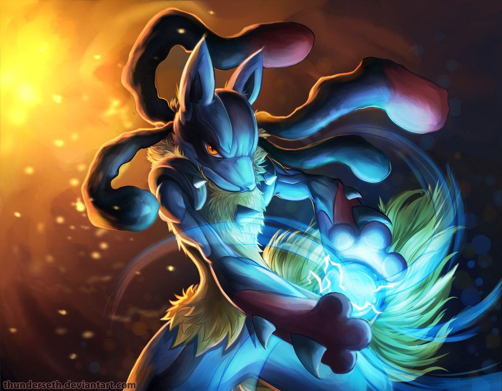 Lucario Aura Sphere Wallpapers