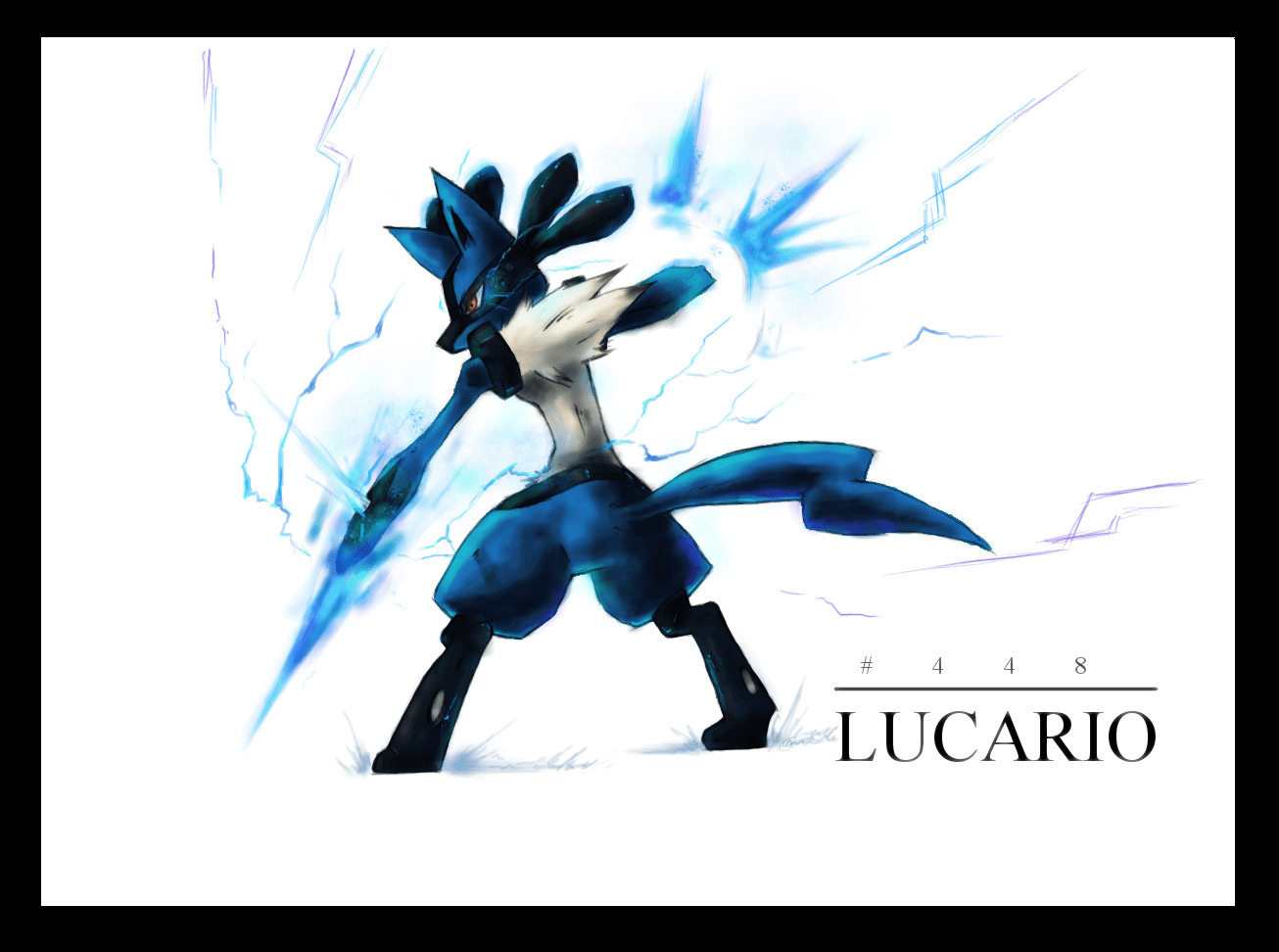 Lucario Aura Sphere Wallpapers