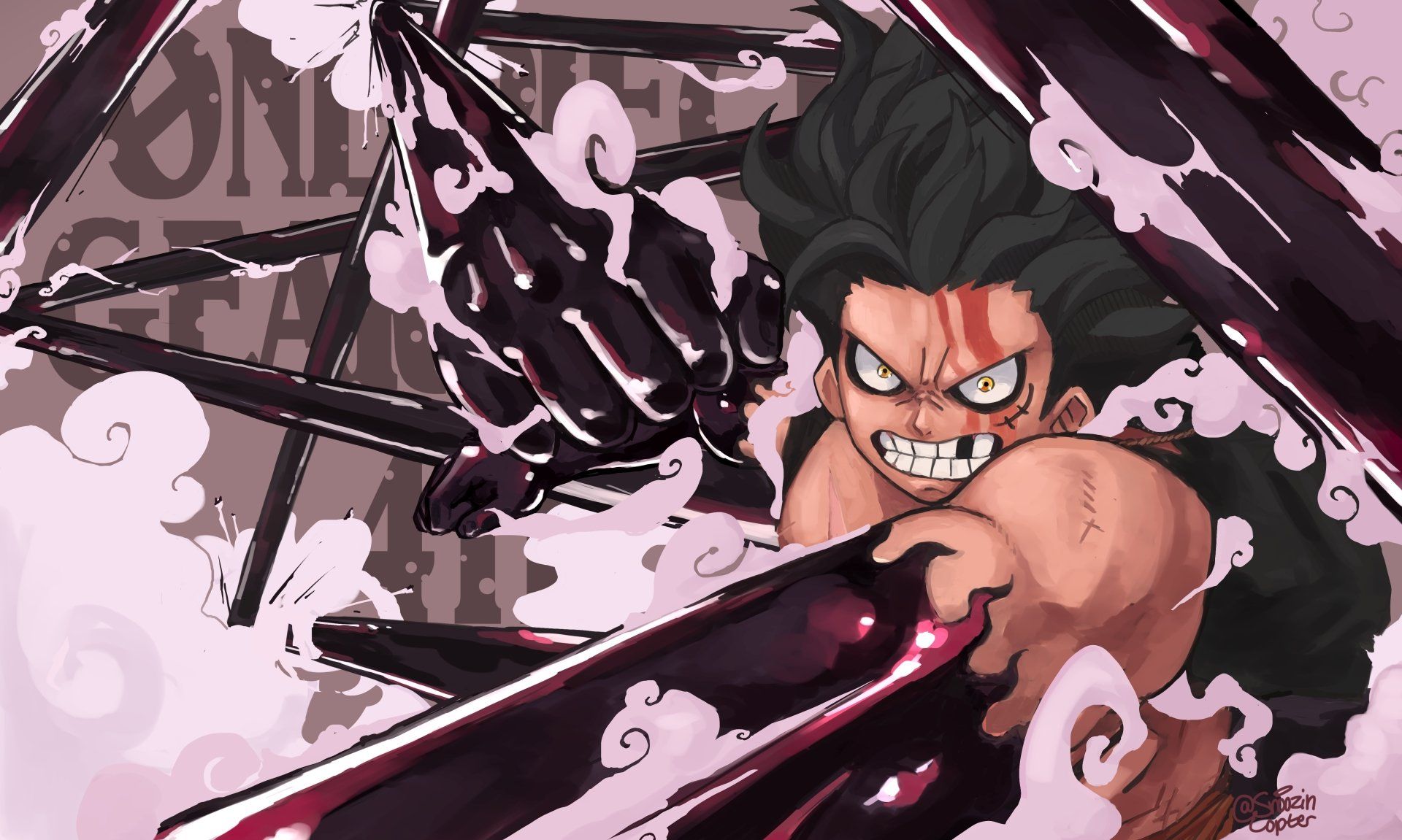 Luffy Gear 4 Wallpapers