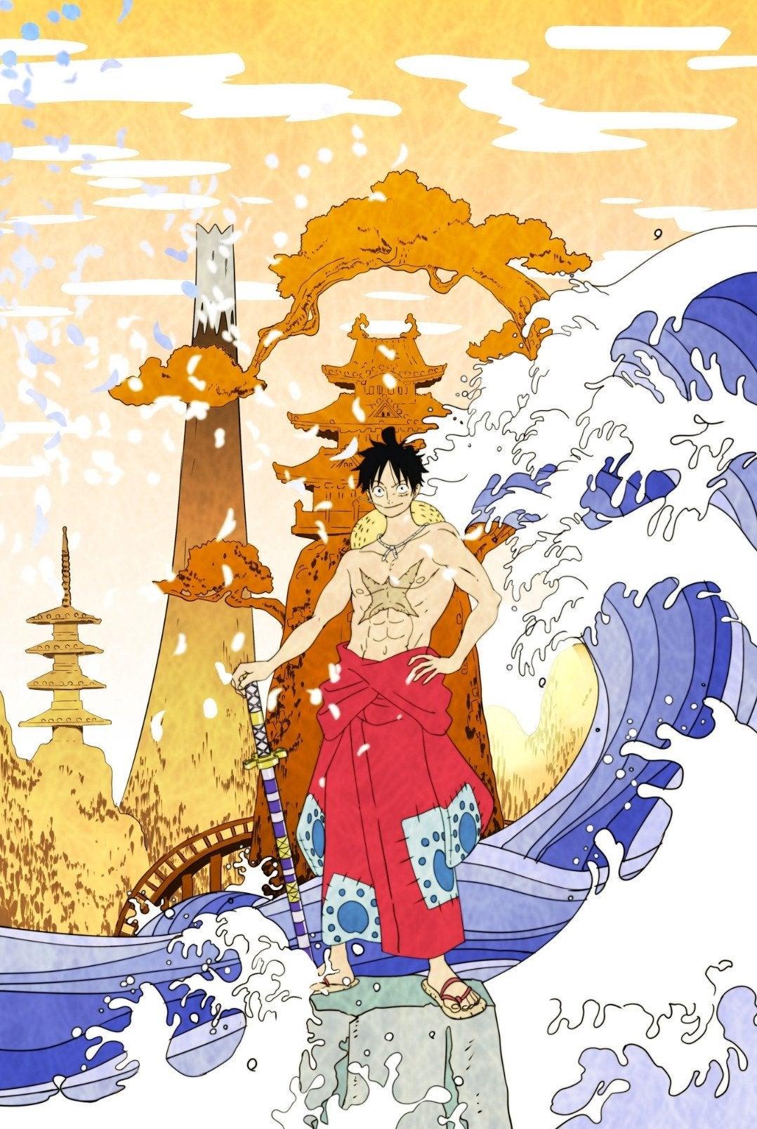 Luffy Wano Wallpapers