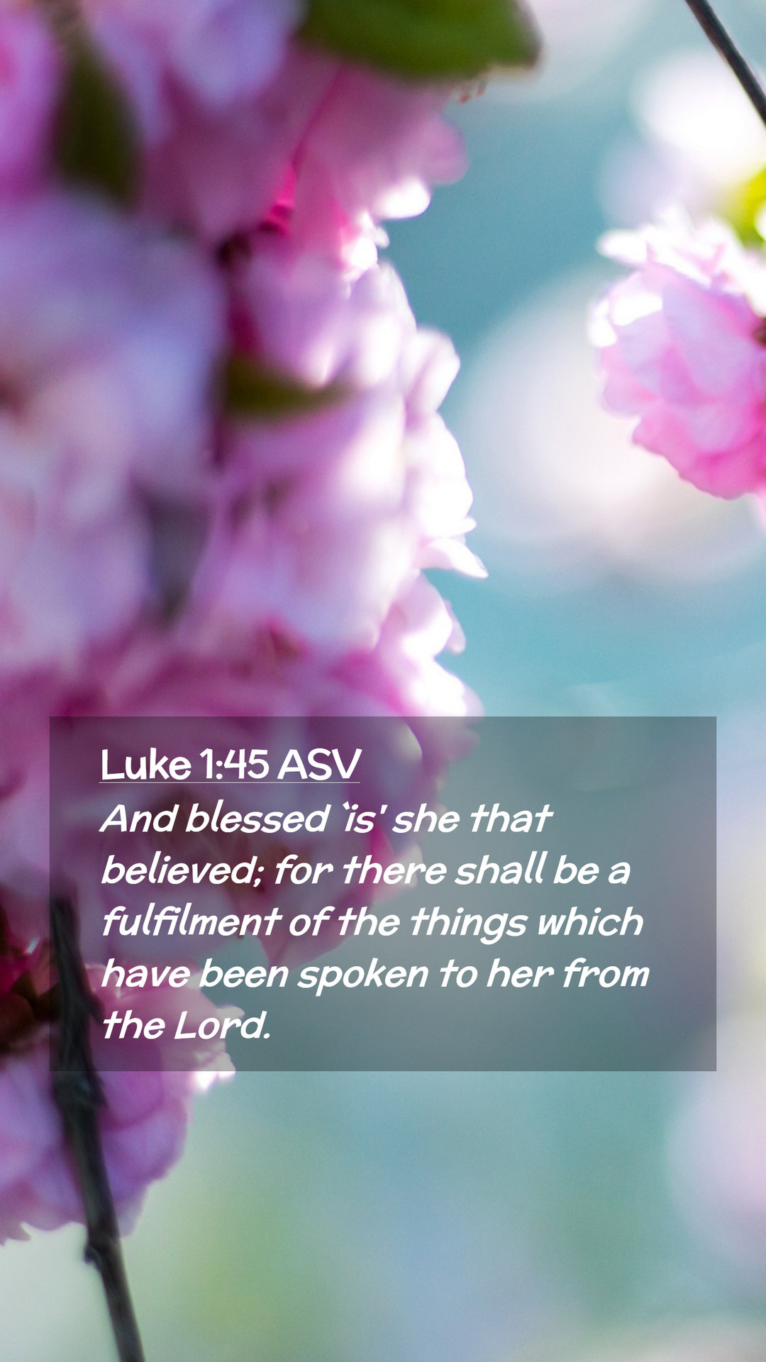 Luke 1 45 Wallpapers