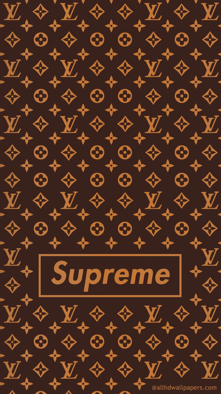 Lv Supreme Black Wallpapers