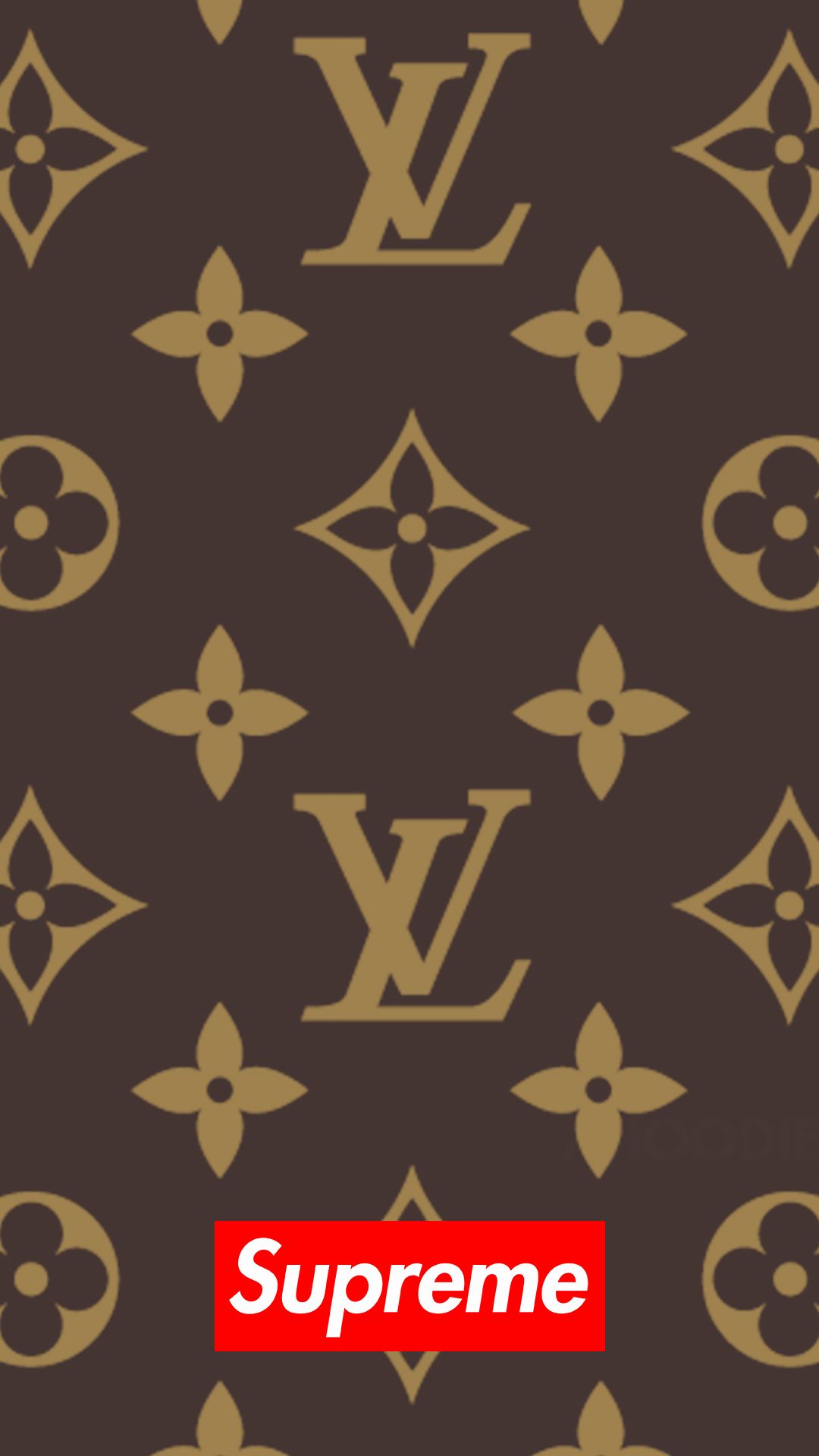 Lv Supreme Black Wallpapers