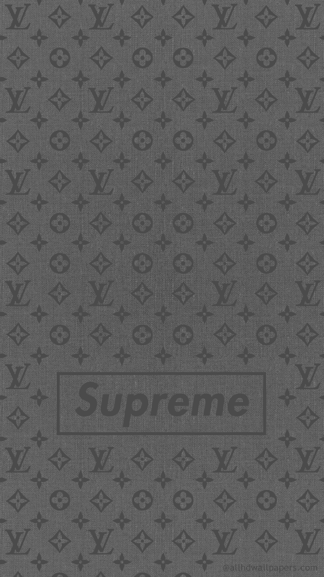 Lv Supreme Black Wallpapers