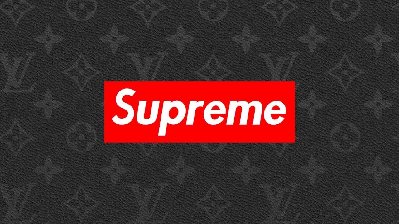 Lv Supreme Black Wallpapers