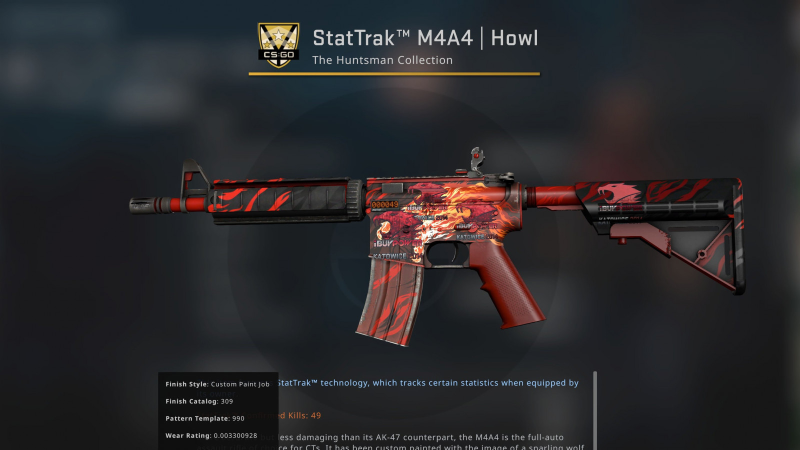 M4A4 Howl Wallpapers