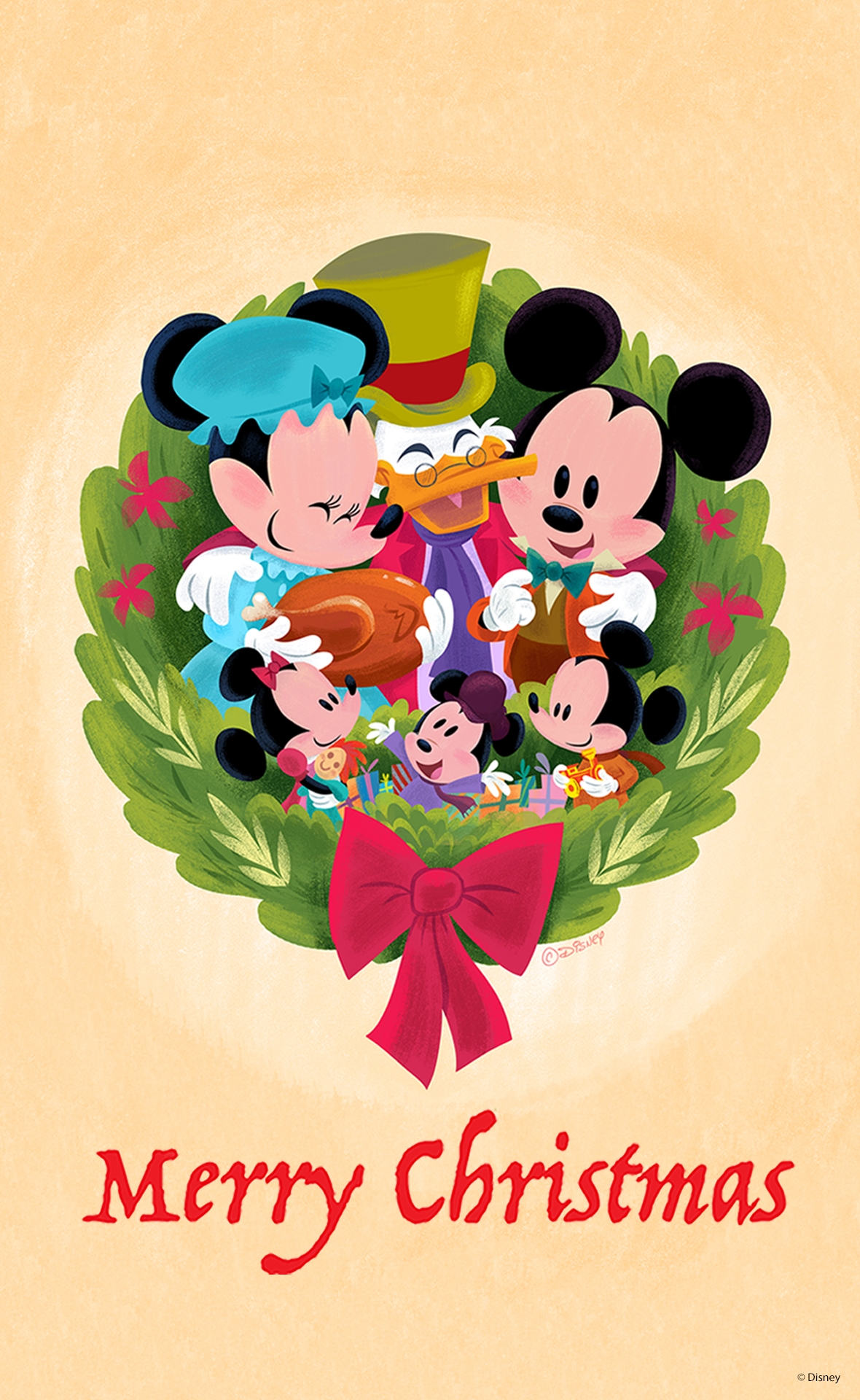 Magic Kingdom Christmas Wallpapers