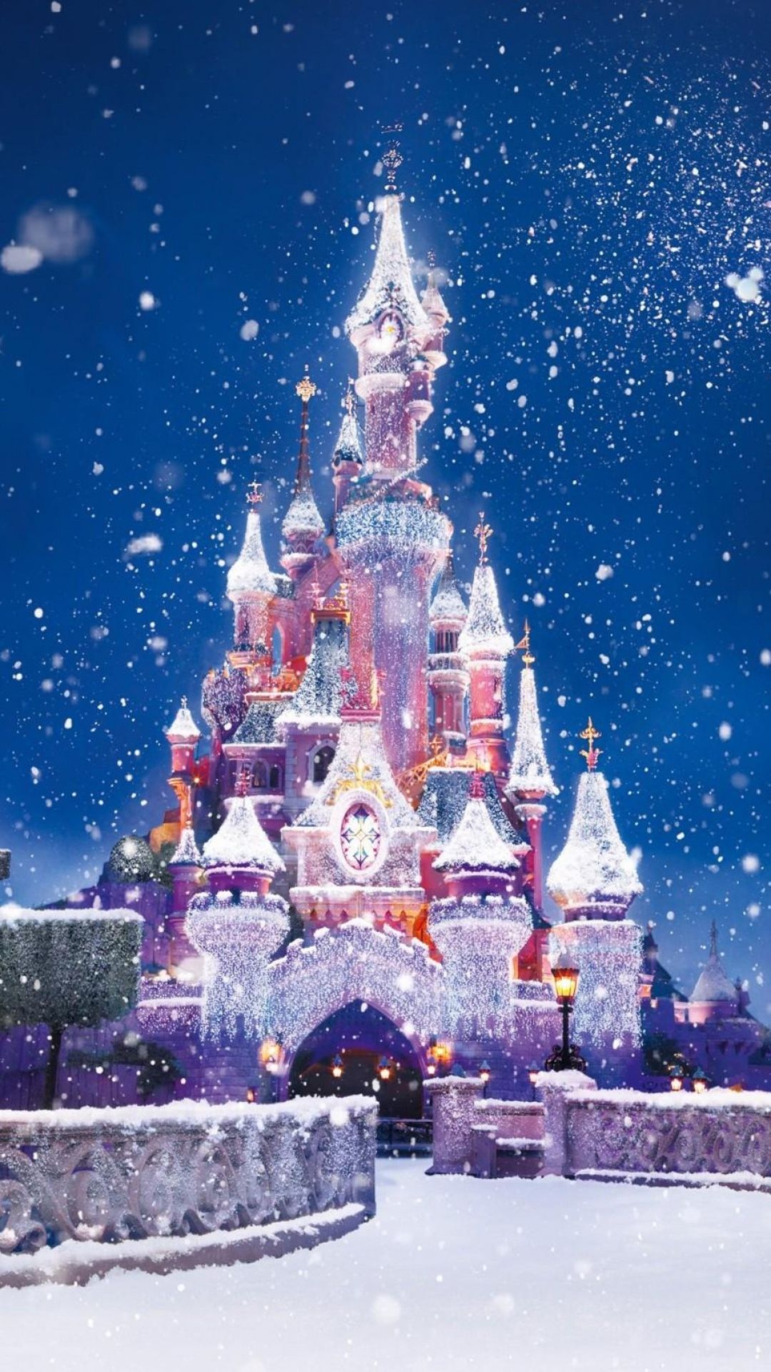 Magic Kingdom Christmas Wallpapers