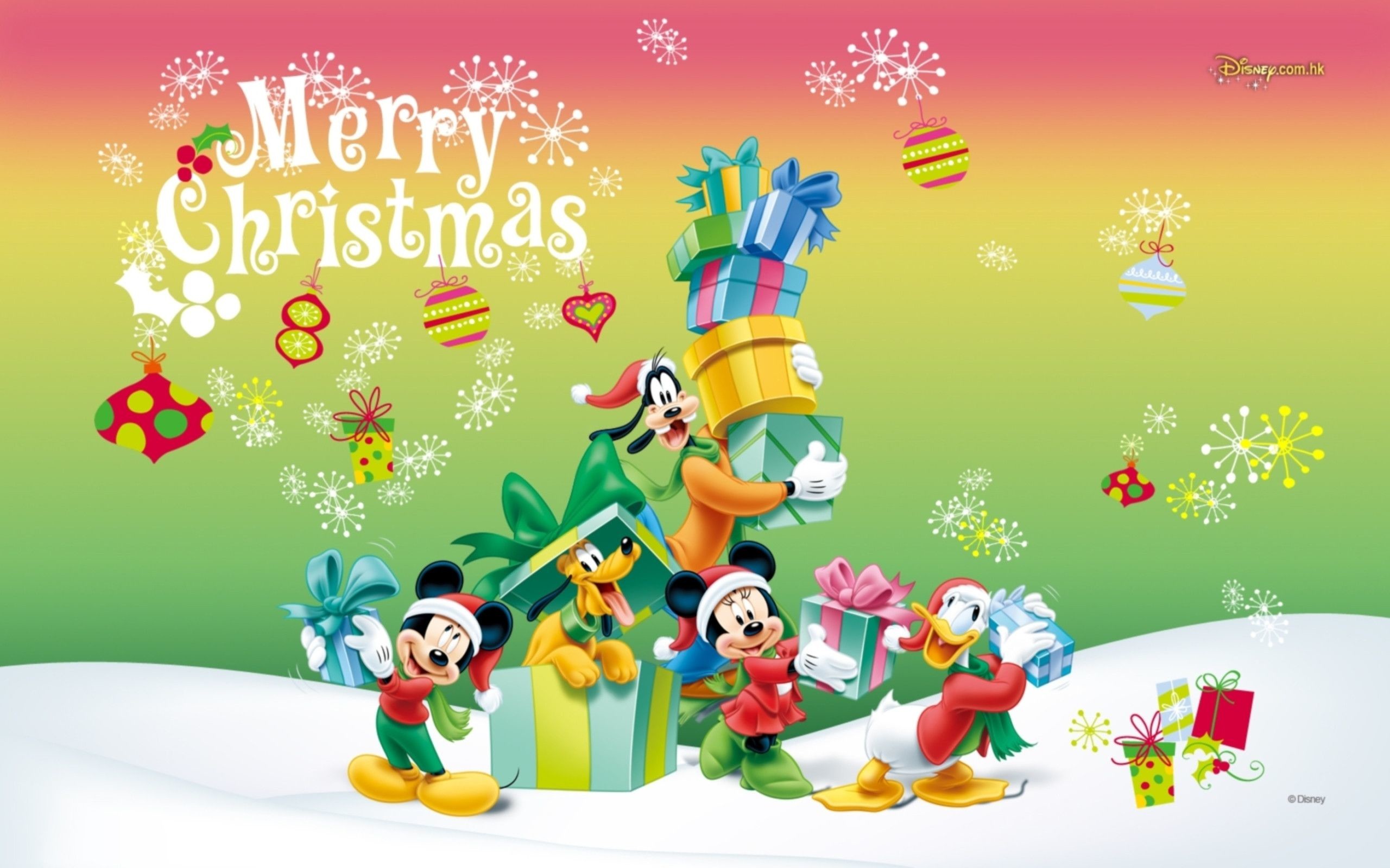 Magic Kingdom Christmas Wallpapers