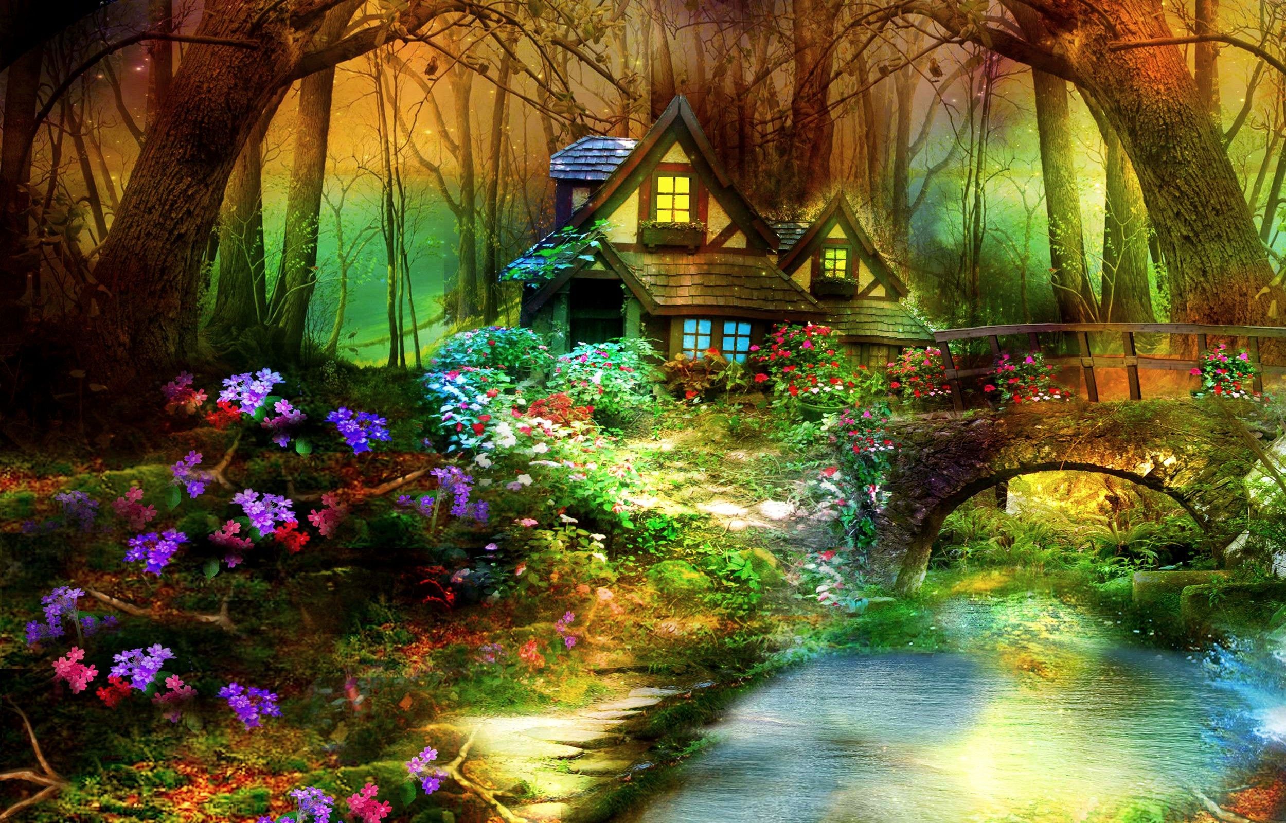 Magical Houses Wallpapers