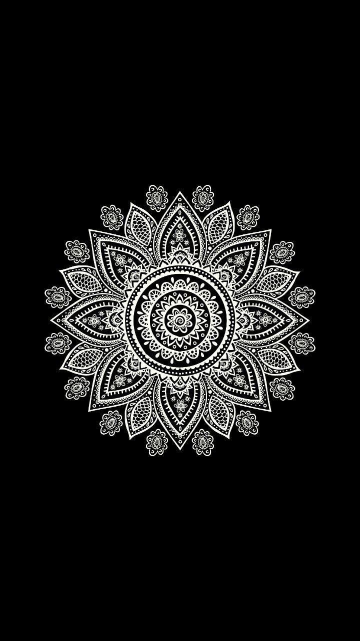 Mandala Black And White Wallpapers