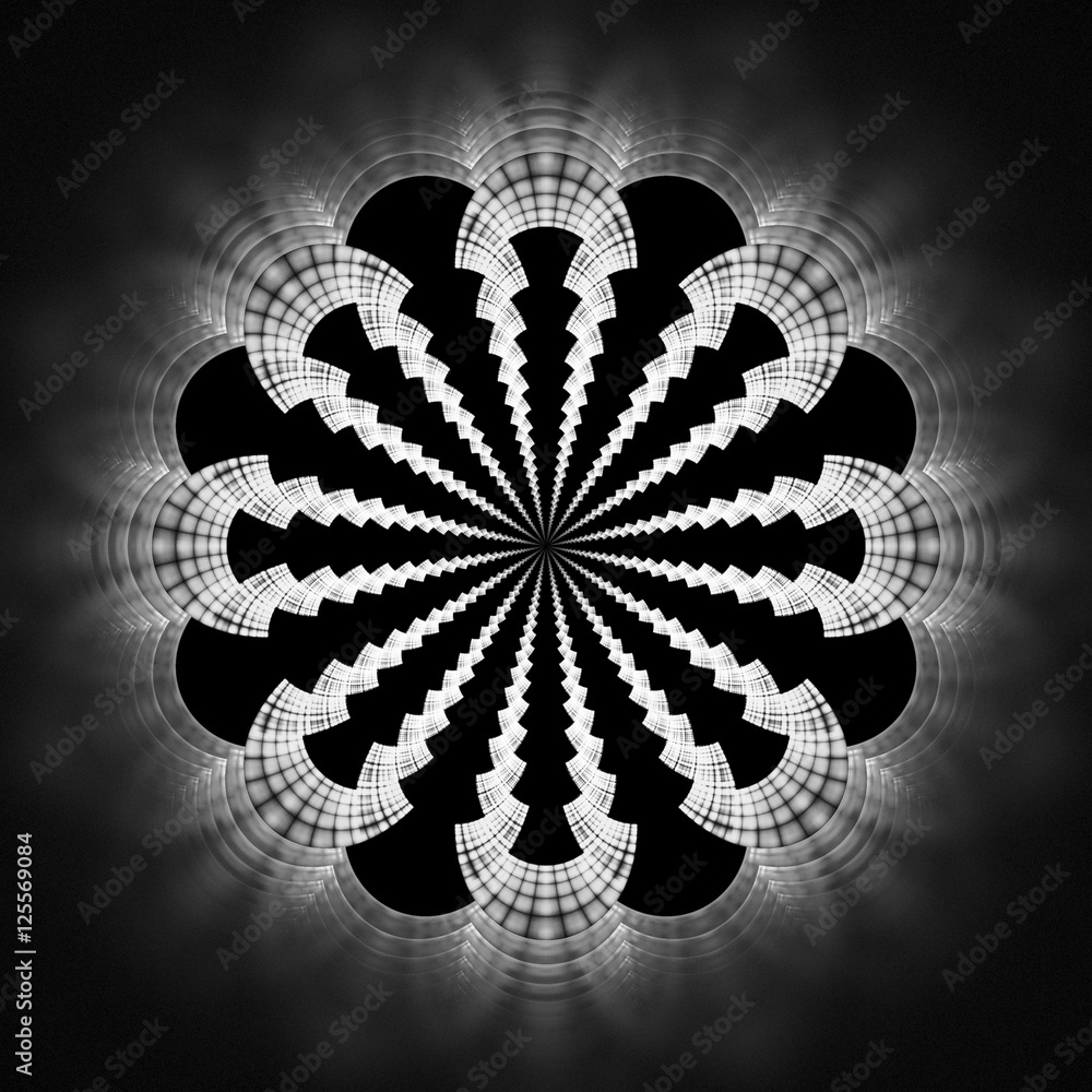 Mandala Black And White Wallpapers