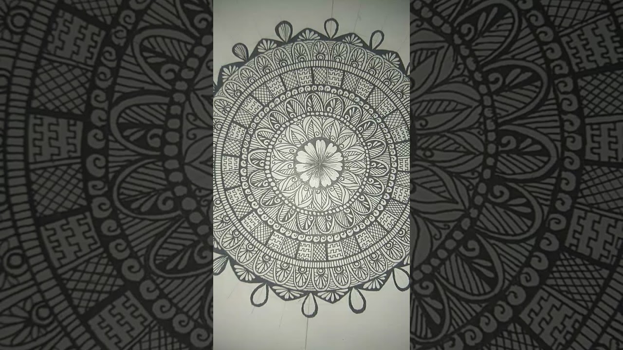 Mandala Black And White Wallpapers