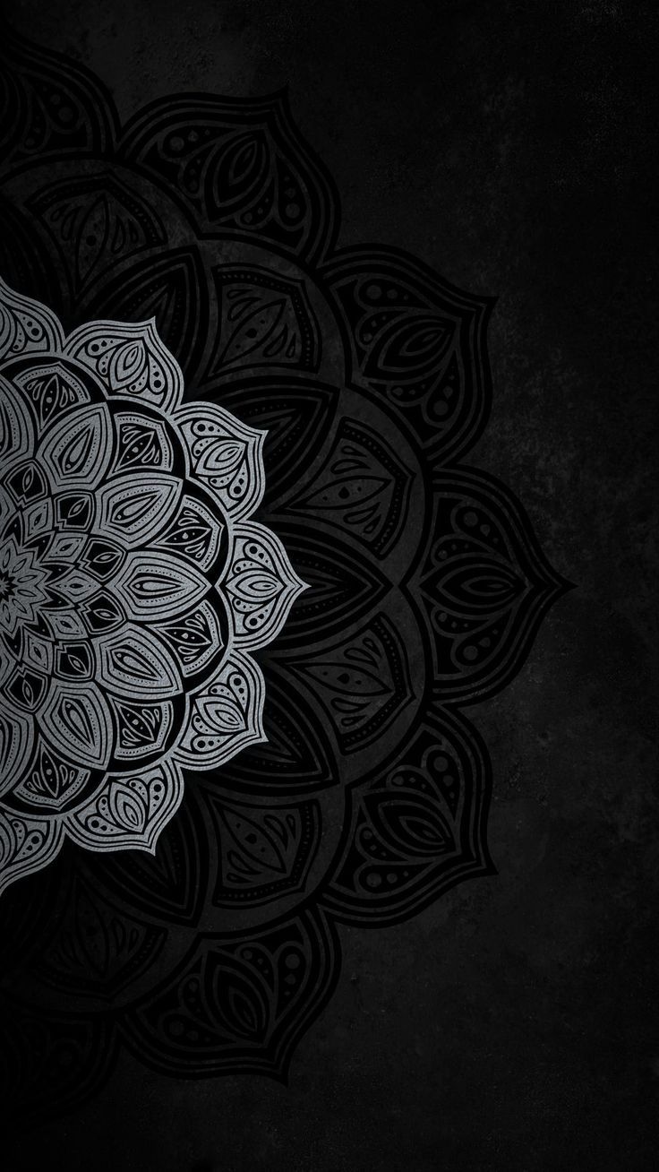 Mandala Black And White Wallpapers