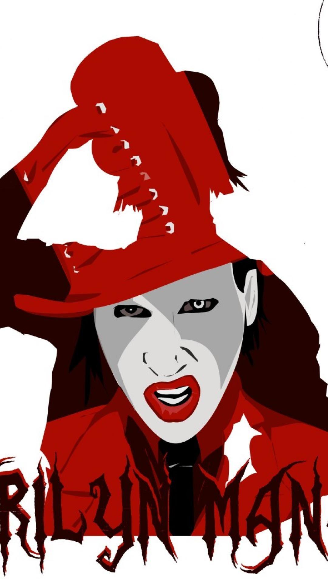 Marilyn Manson Iphone Wallpapers