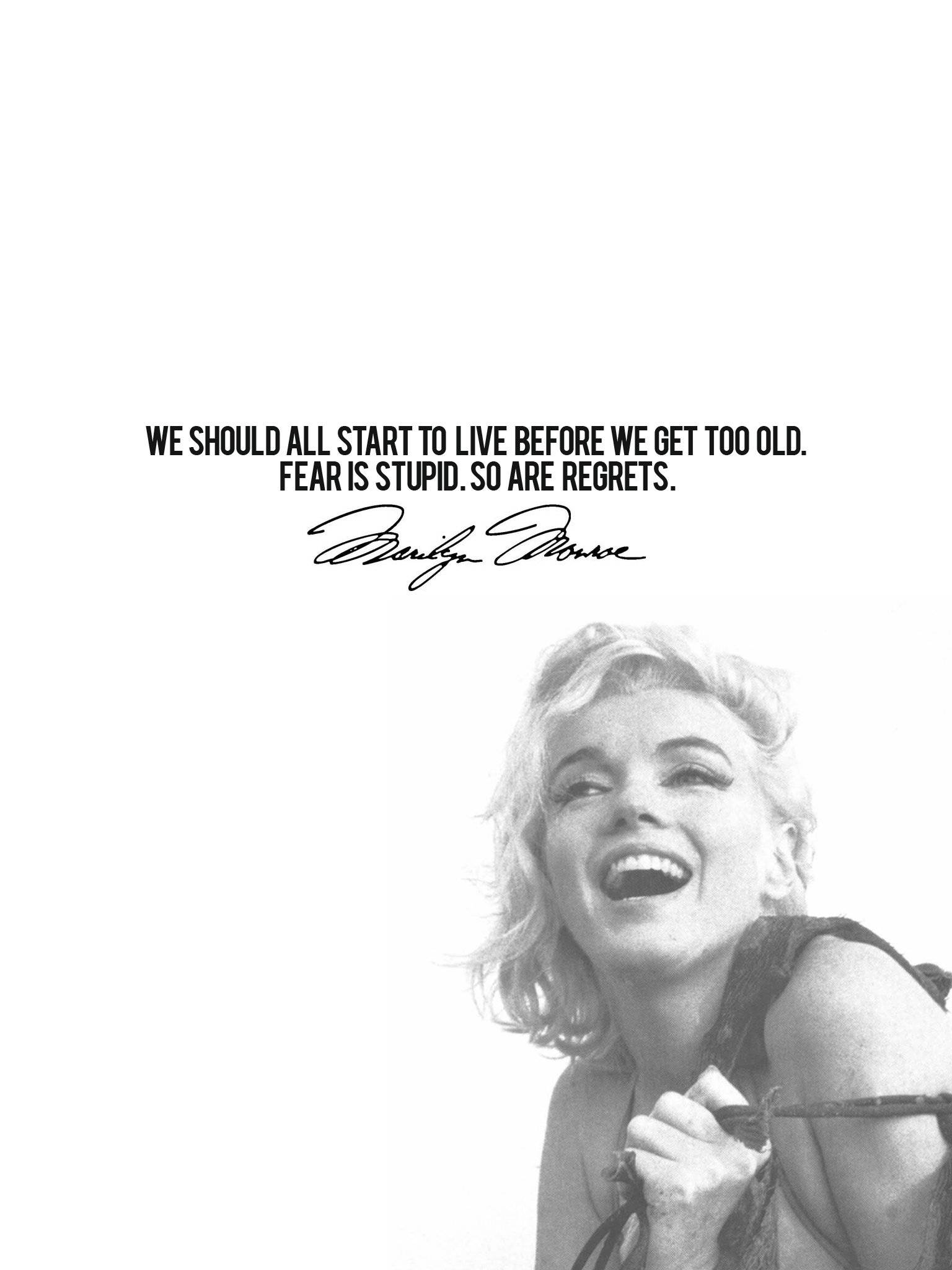 Marilyn Monroe Quotes Wallpapers