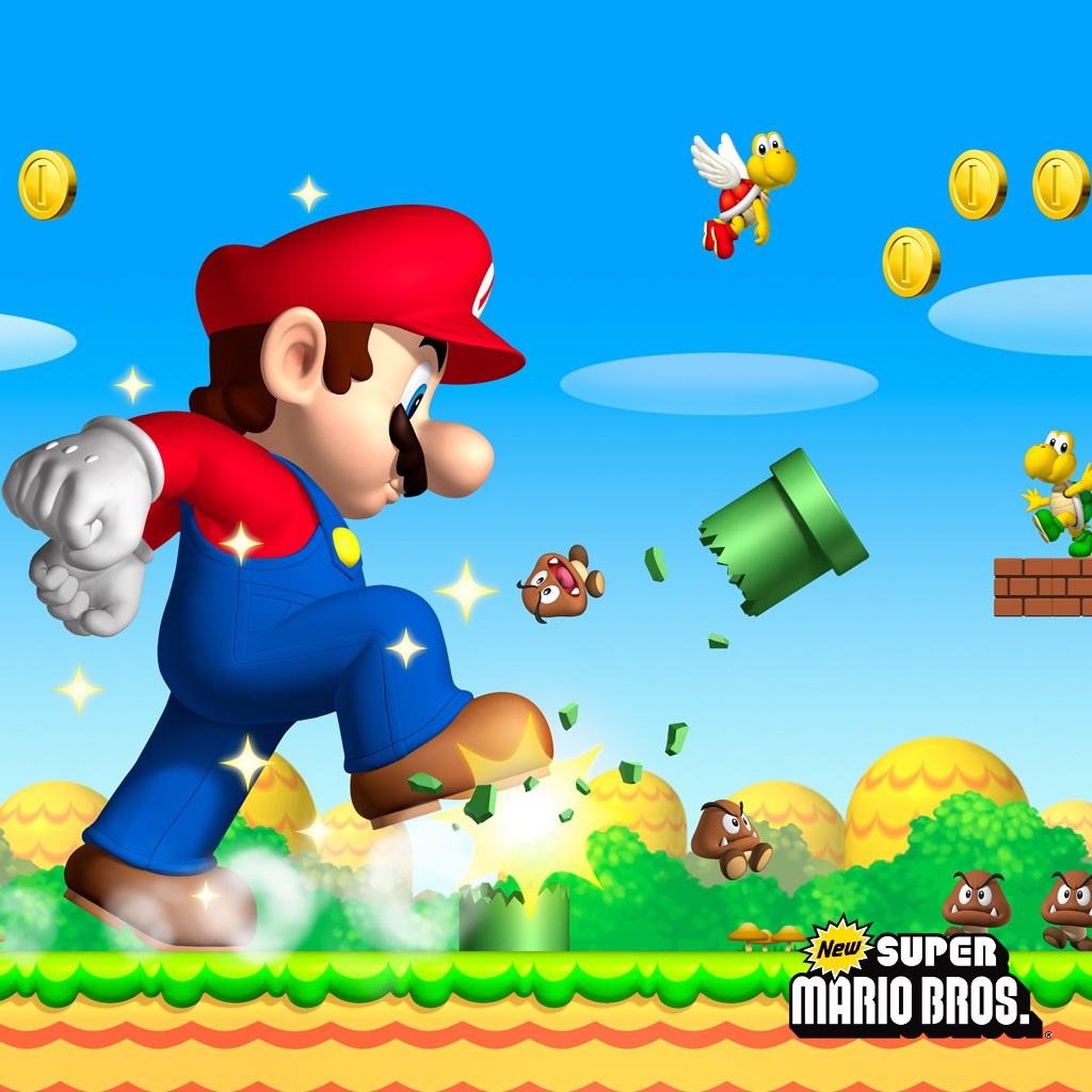 Mario Bros For Ipad Wallpapers