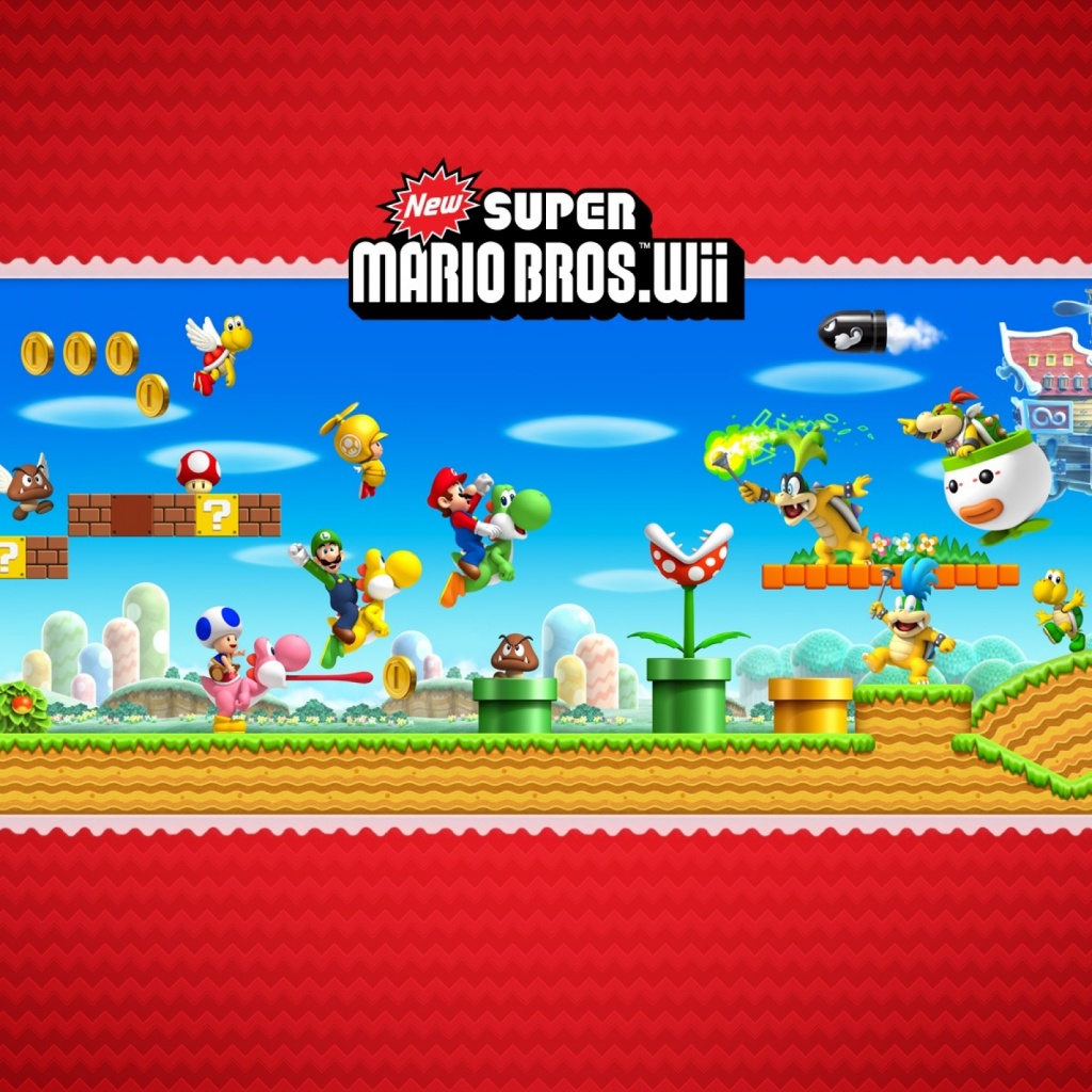 Mario Bros For Ipad Wallpapers