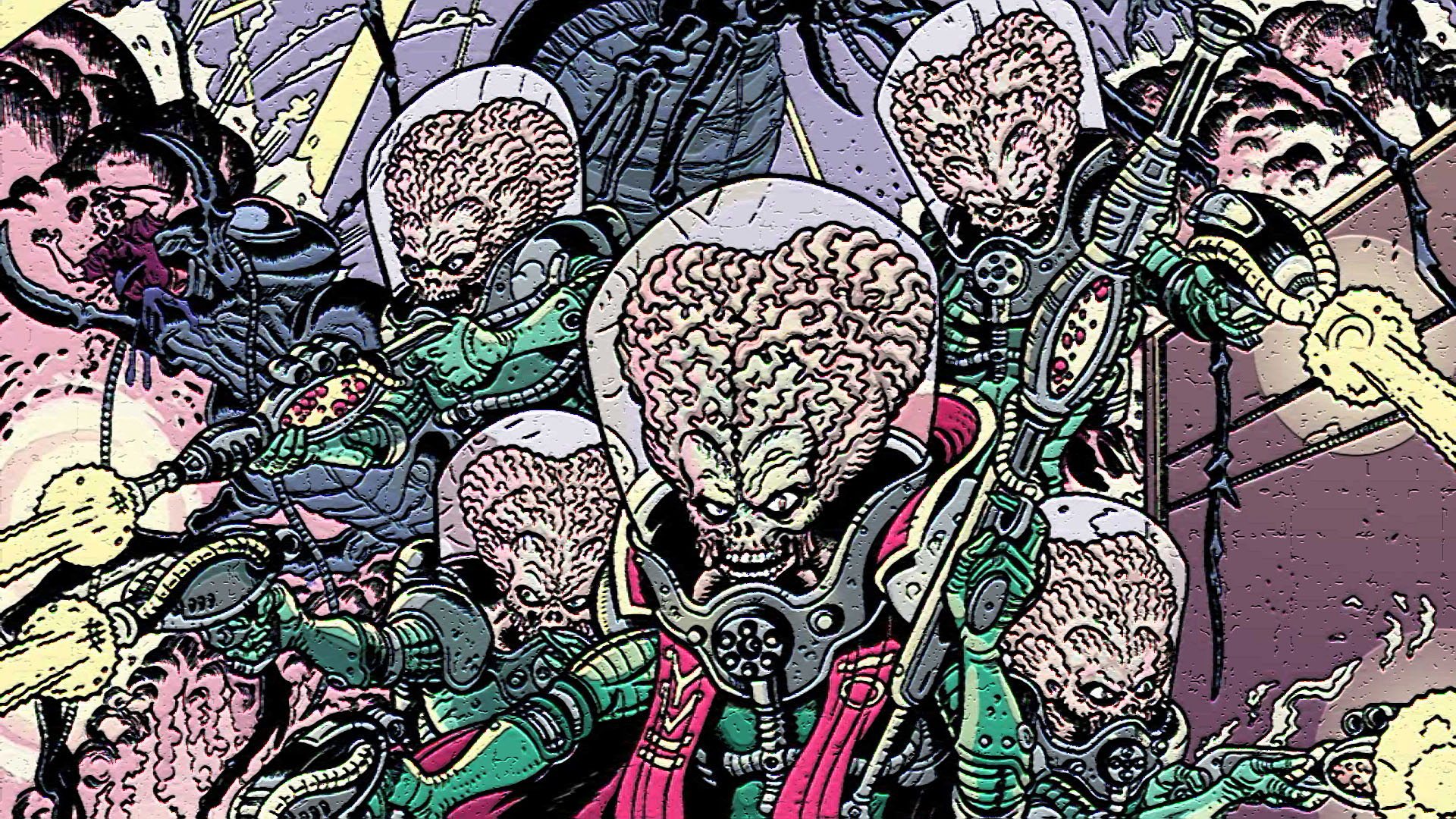 Mars Attacks Wallpapers