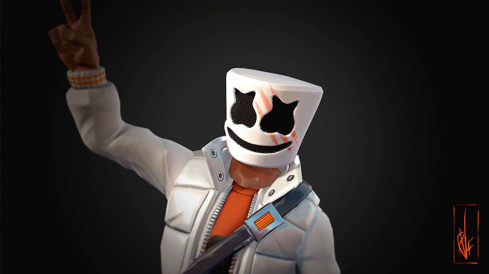 Marshmello Fortnite Clipart Wallpapers