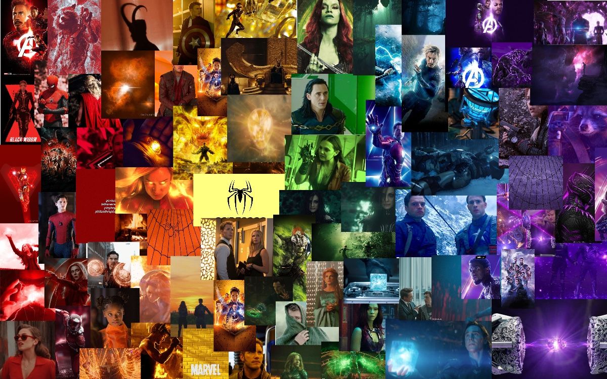 Marvel Collage Wallpapers