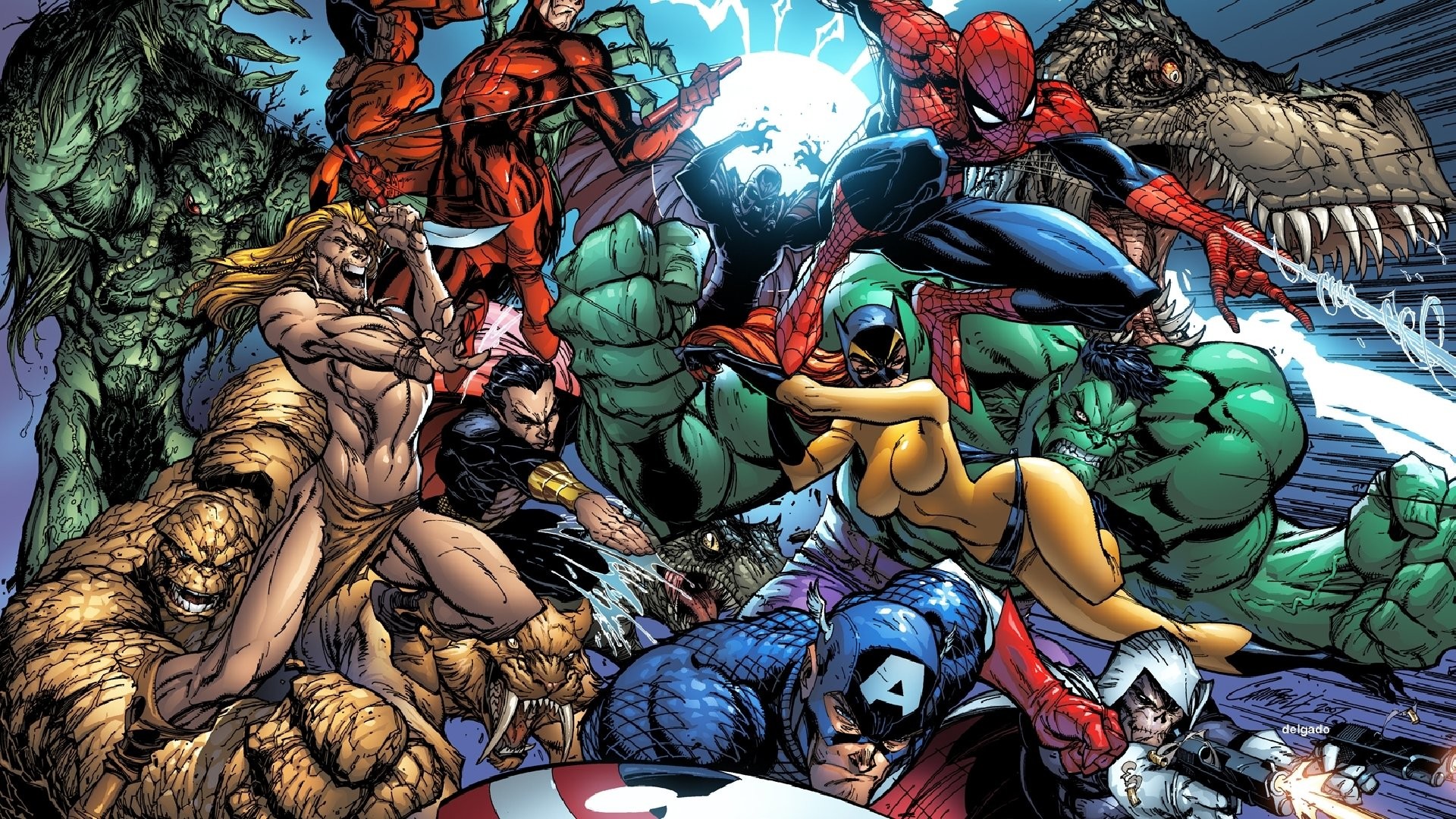 Marvel Comic Book Wallpapers