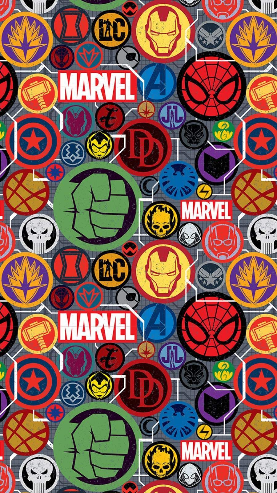 Marvel Doodle Wallpapers