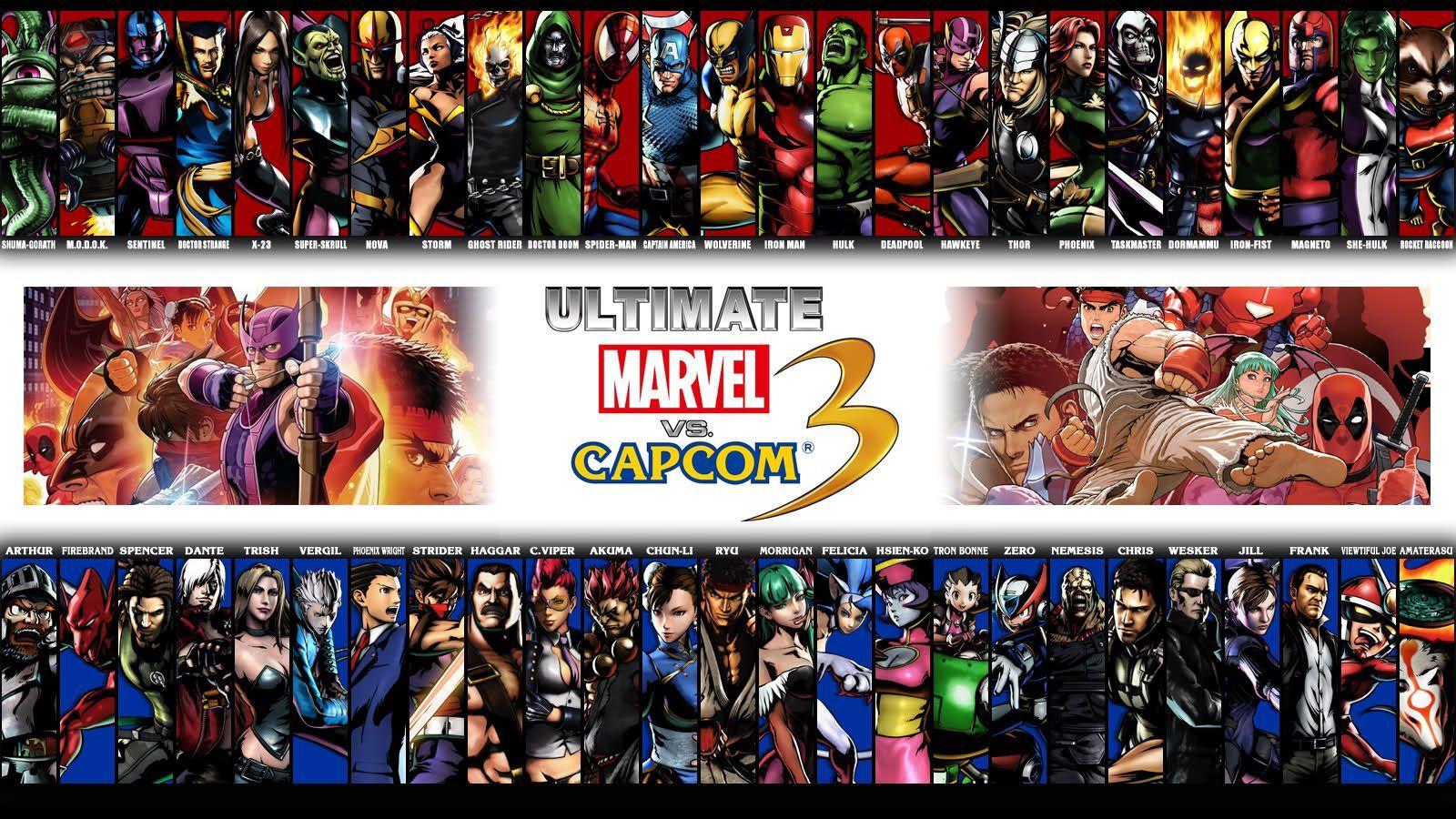 Marvel Vs Capcom Wallpapers