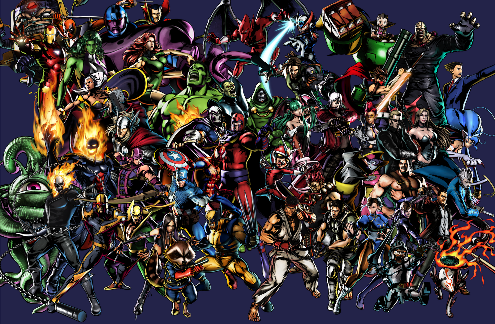 Marvel Vs Capcom Wallpapers