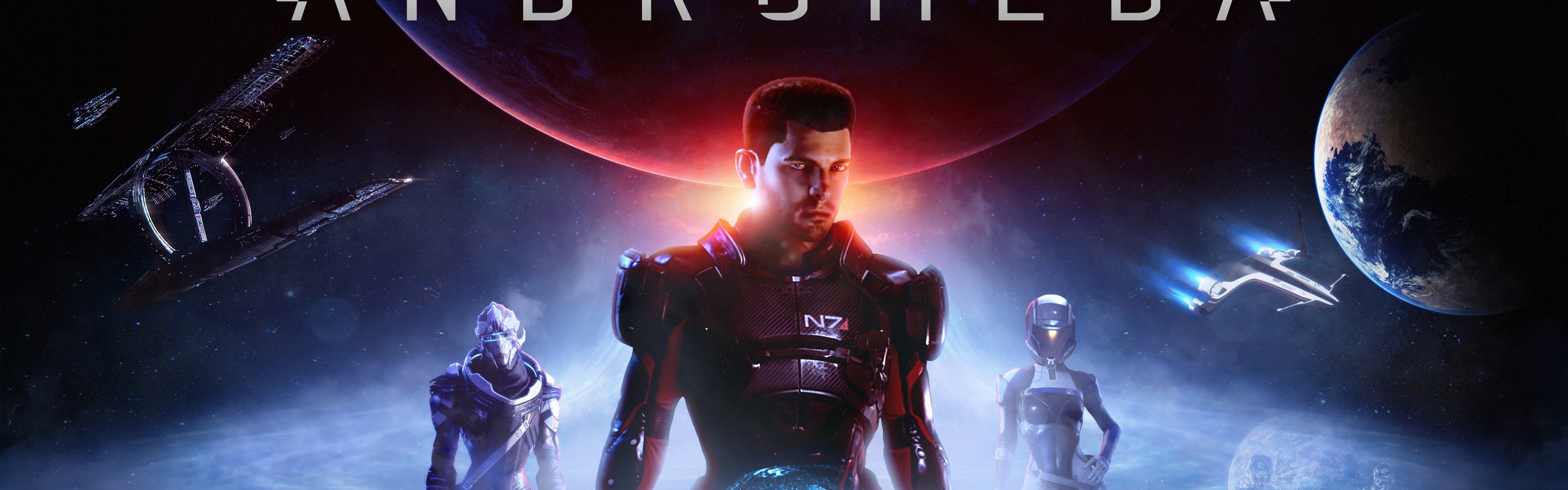 Mass Effect Dual Monitor Wallpapers