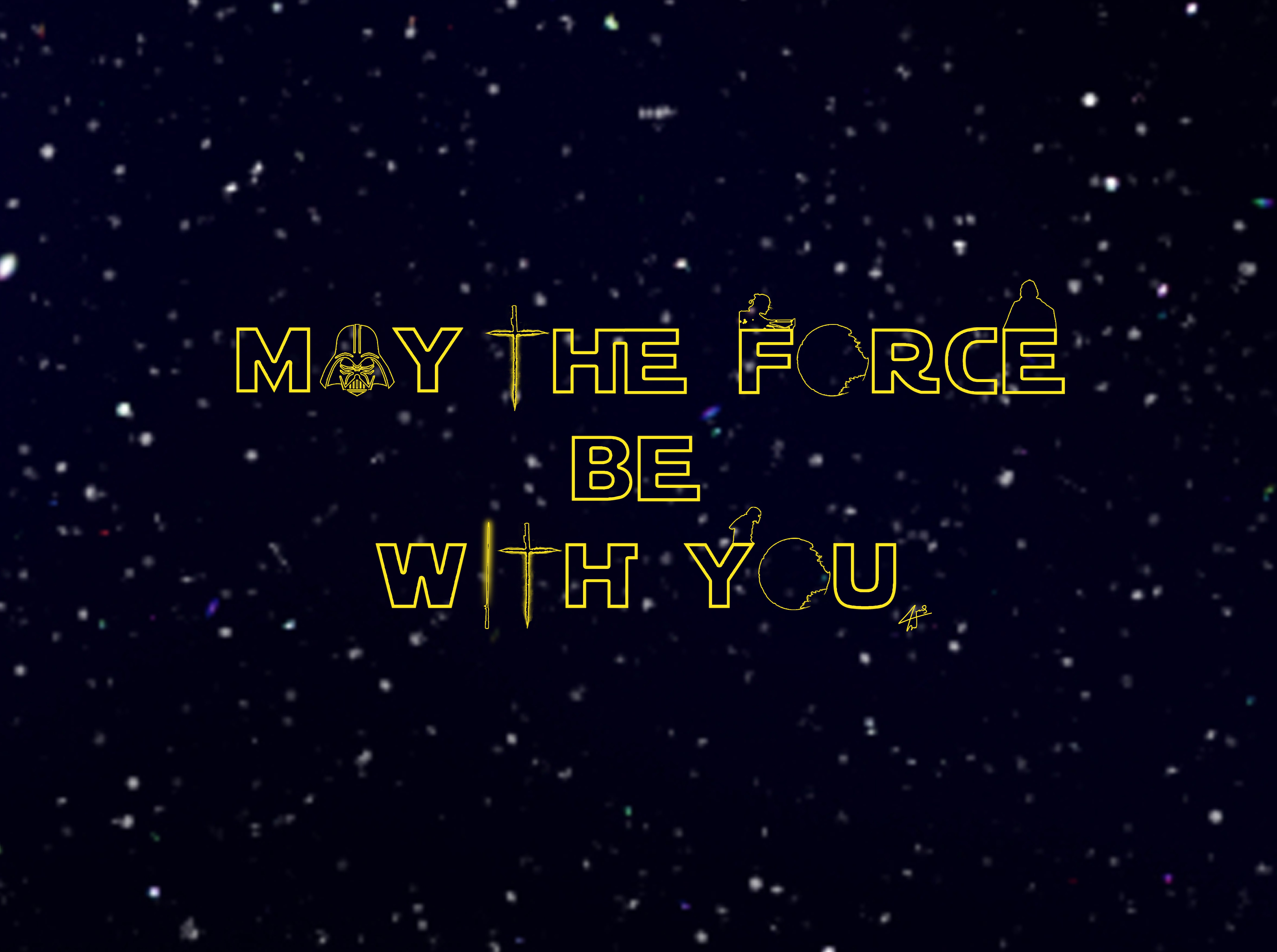 May The Force Be With You Wallpapers