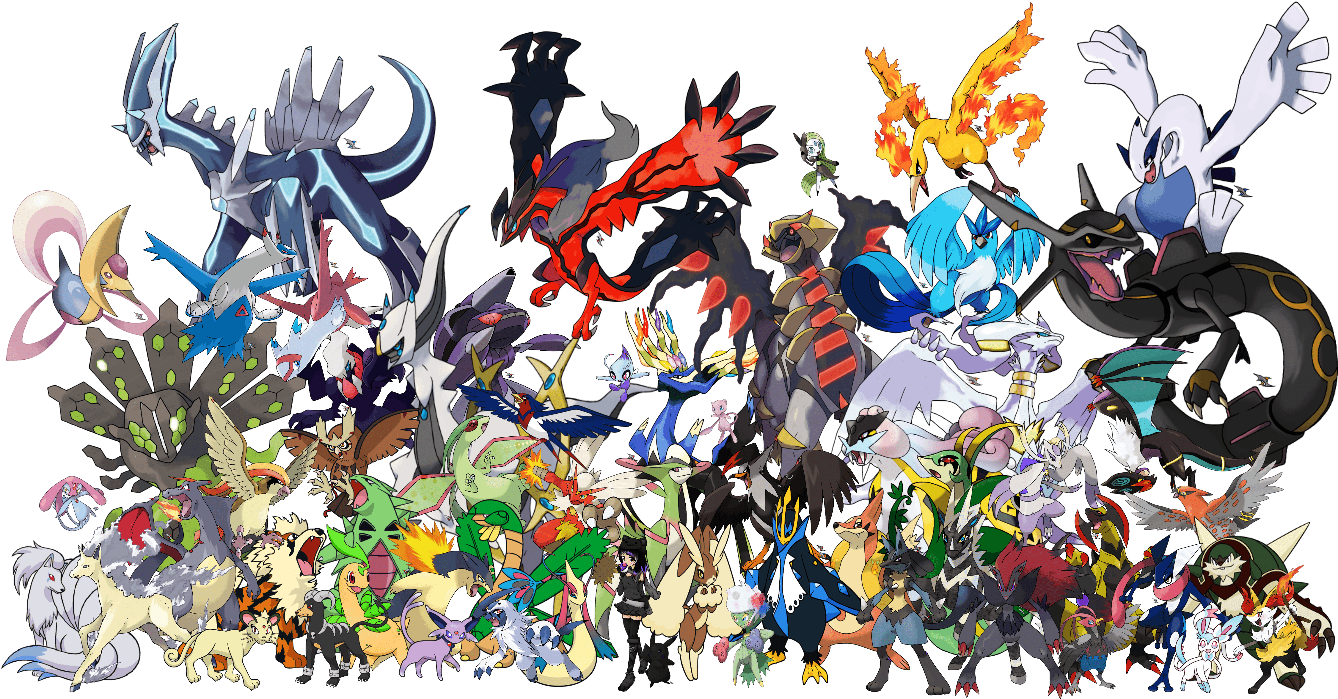 Mega Shiny Legendary Pokemon Wallpapers