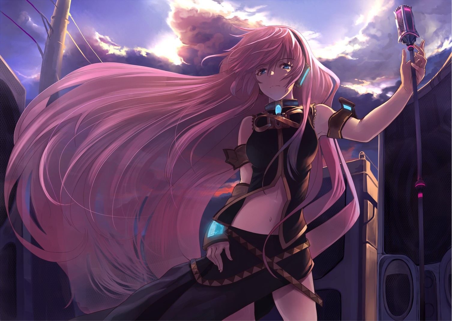 Megurine Luka 1920X1080 Wallpapers