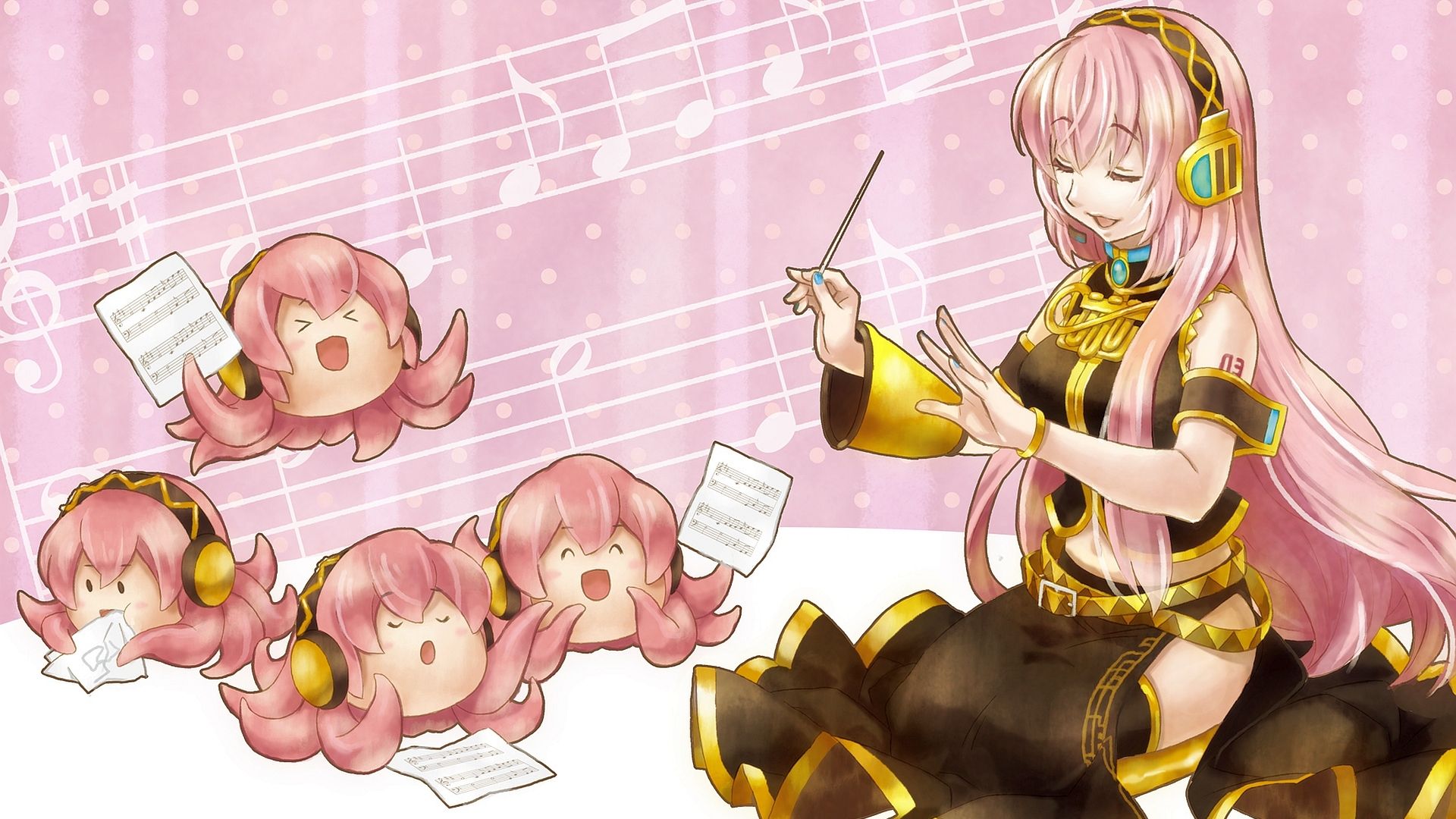 Megurine Luka 1920X1080 Wallpapers