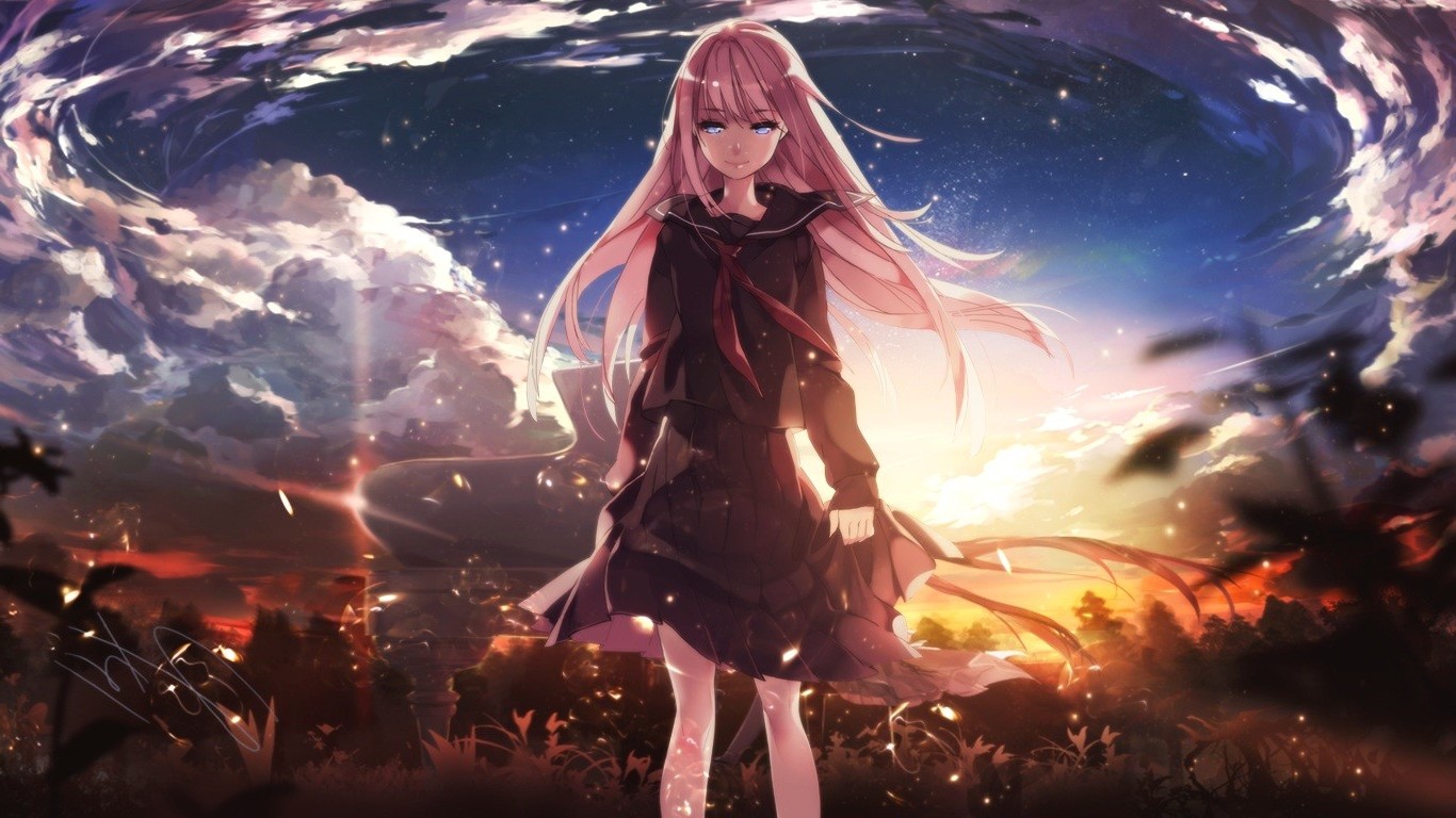 Megurine Luka 1920X1080 Wallpapers