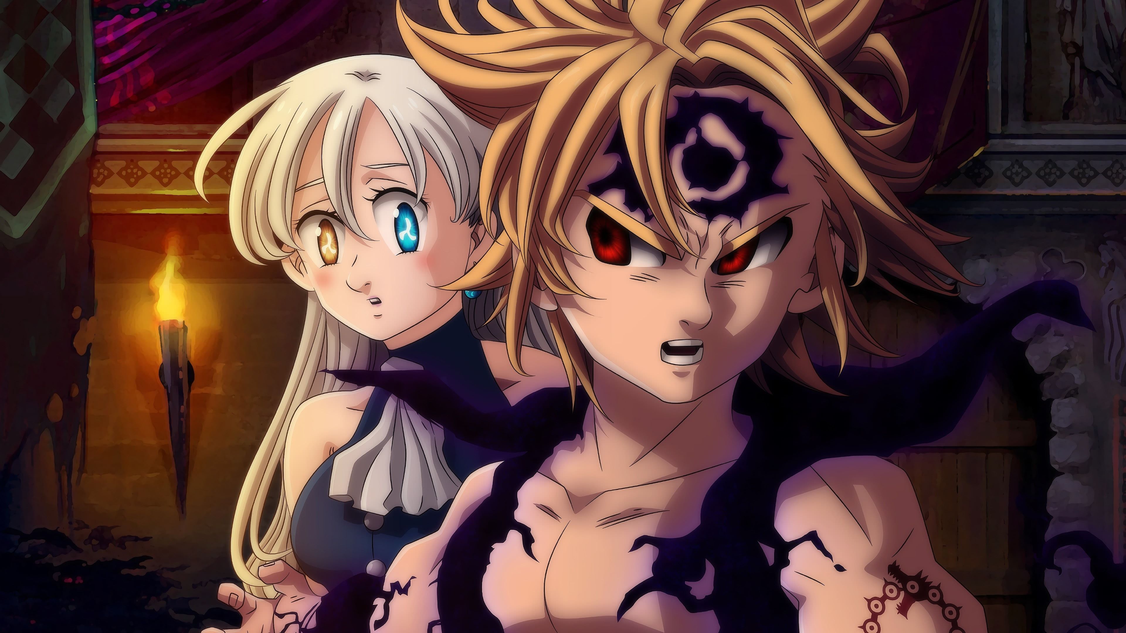 Meliodas And Elizabeth Wallpapers