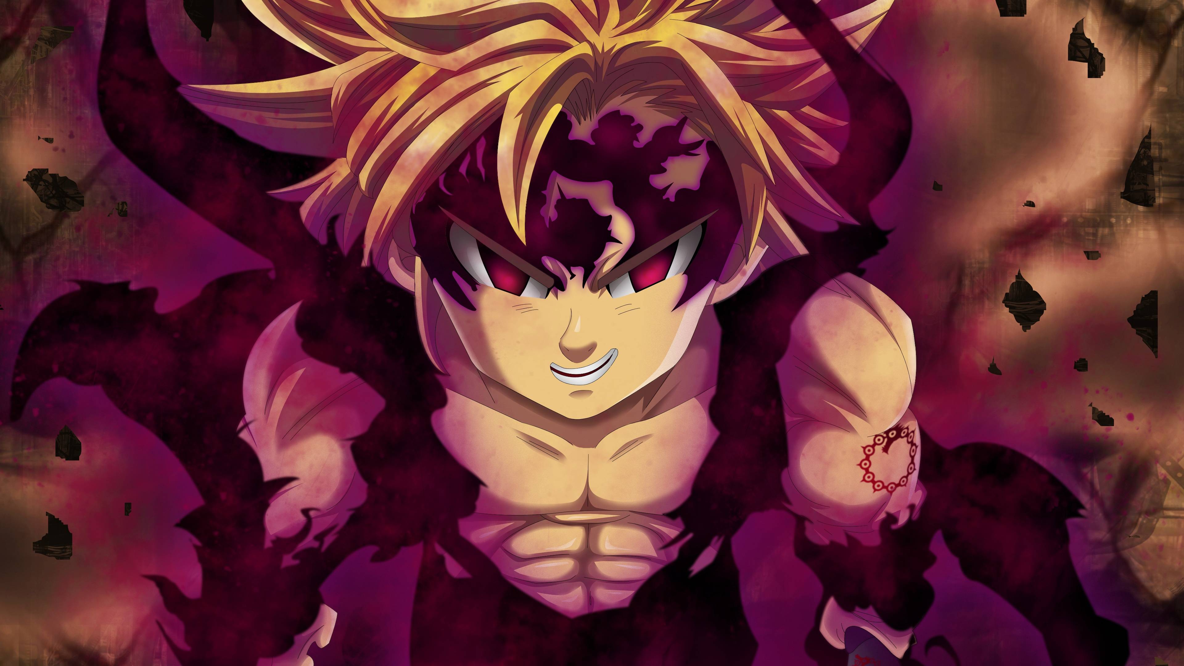 Meliodas Assault Mode Wallpapers