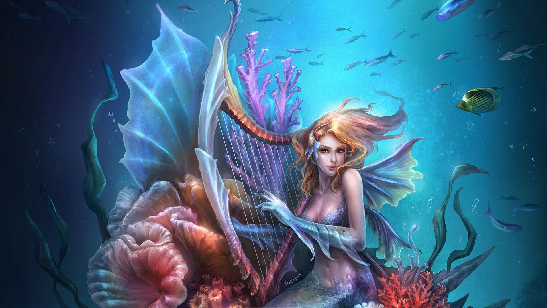 Mermaid Fantasy Art Wallpapers