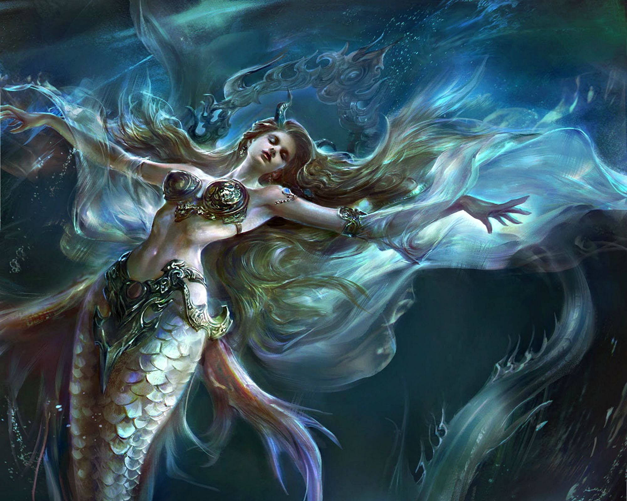 Mermaid Fantasy Art Wallpapers