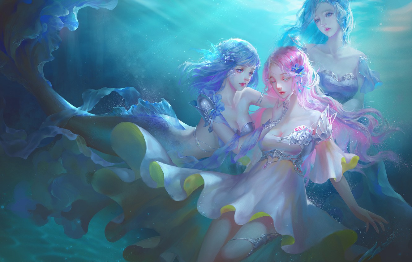 Mermaid Fantasy Art Wallpapers