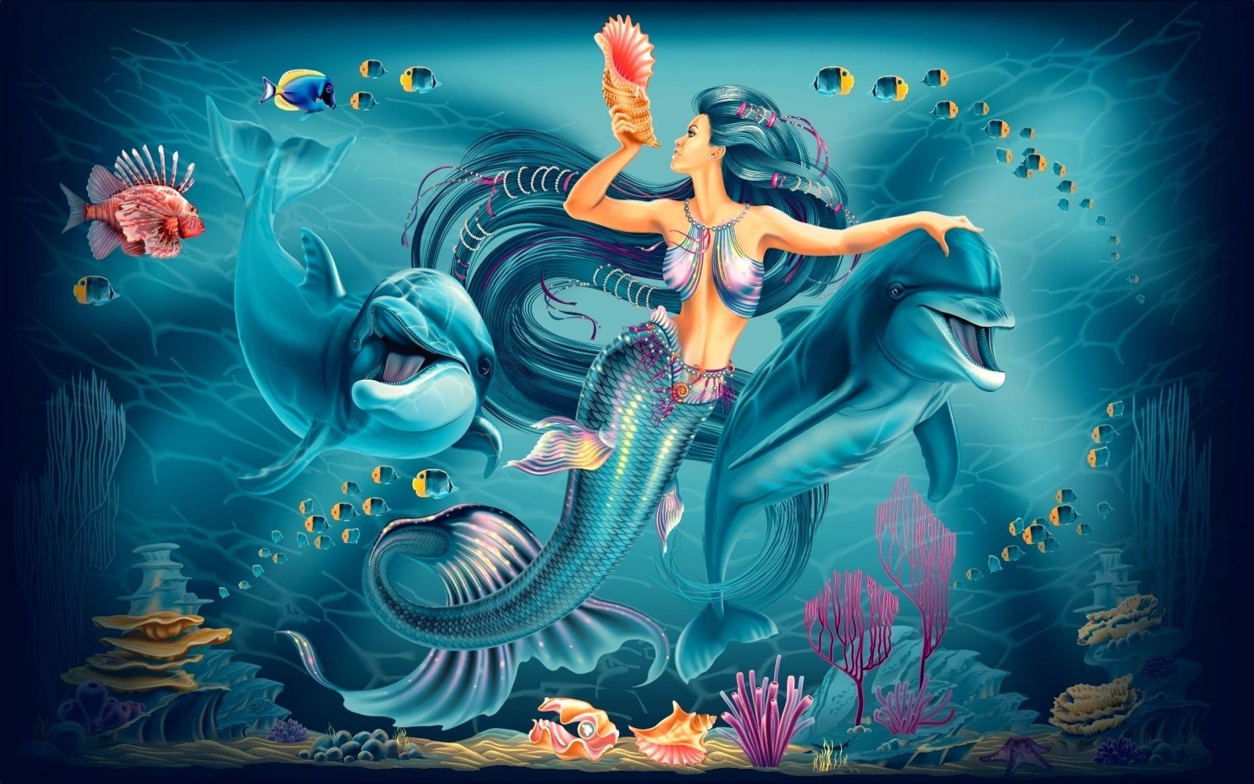 Mermaid Fantasy Art Wallpapers